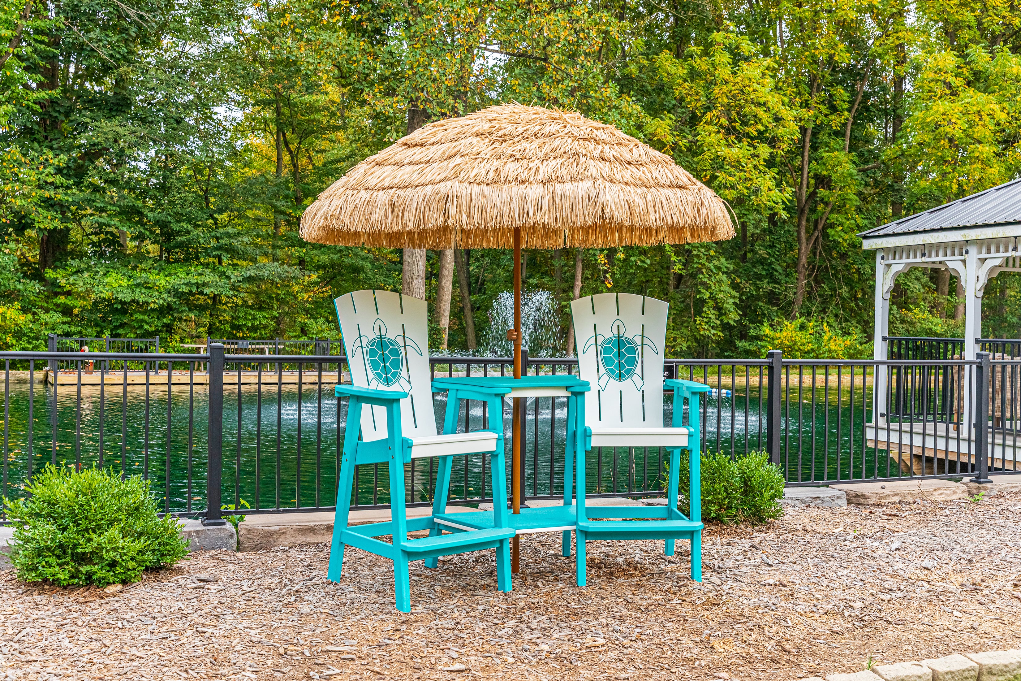 DURAWEATHER POLY® Oasis Bar Settee