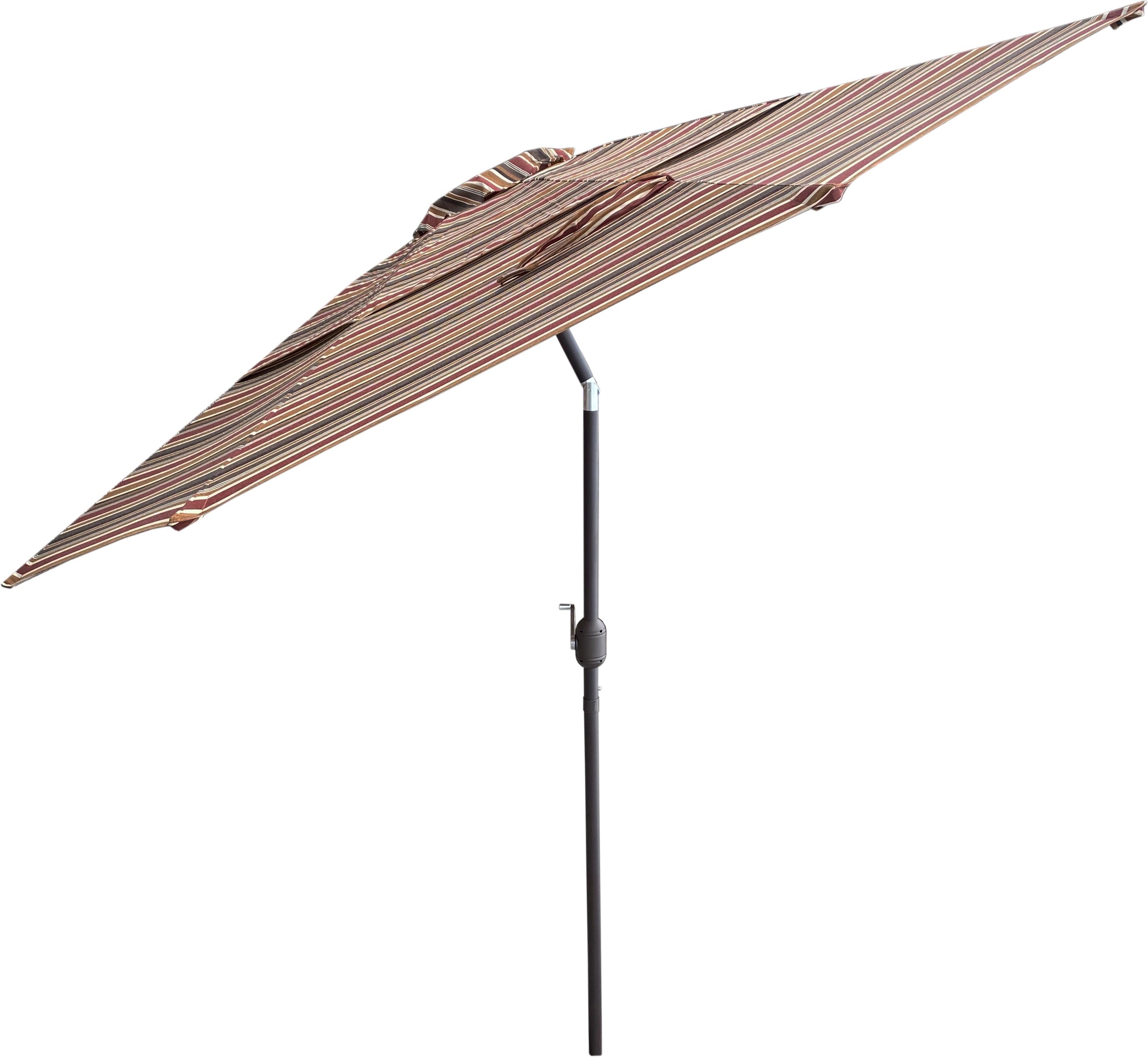 9'ft Patio Umbrella Push Button Tilt Sunbrella® Double Wind Vents