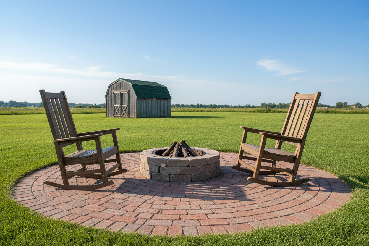 Hillside Porch Rocker King Size