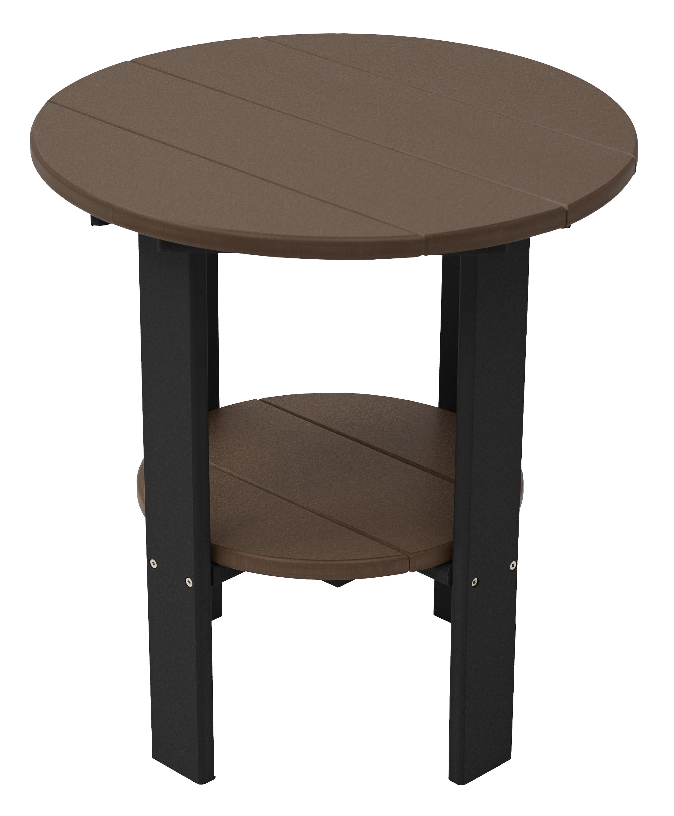 Side Table 18" Round Two Tier