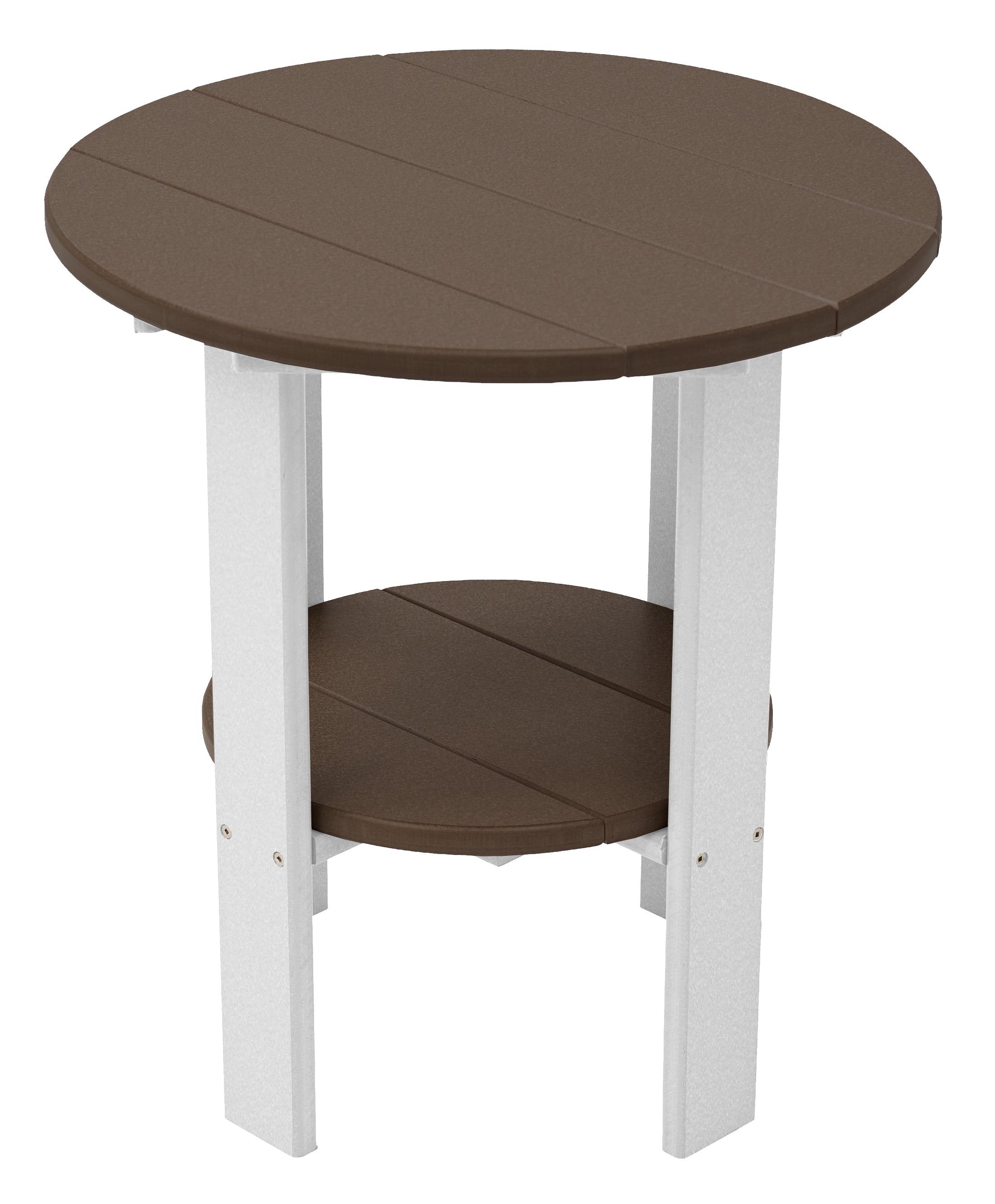 Side Table 18" Round Two Tier