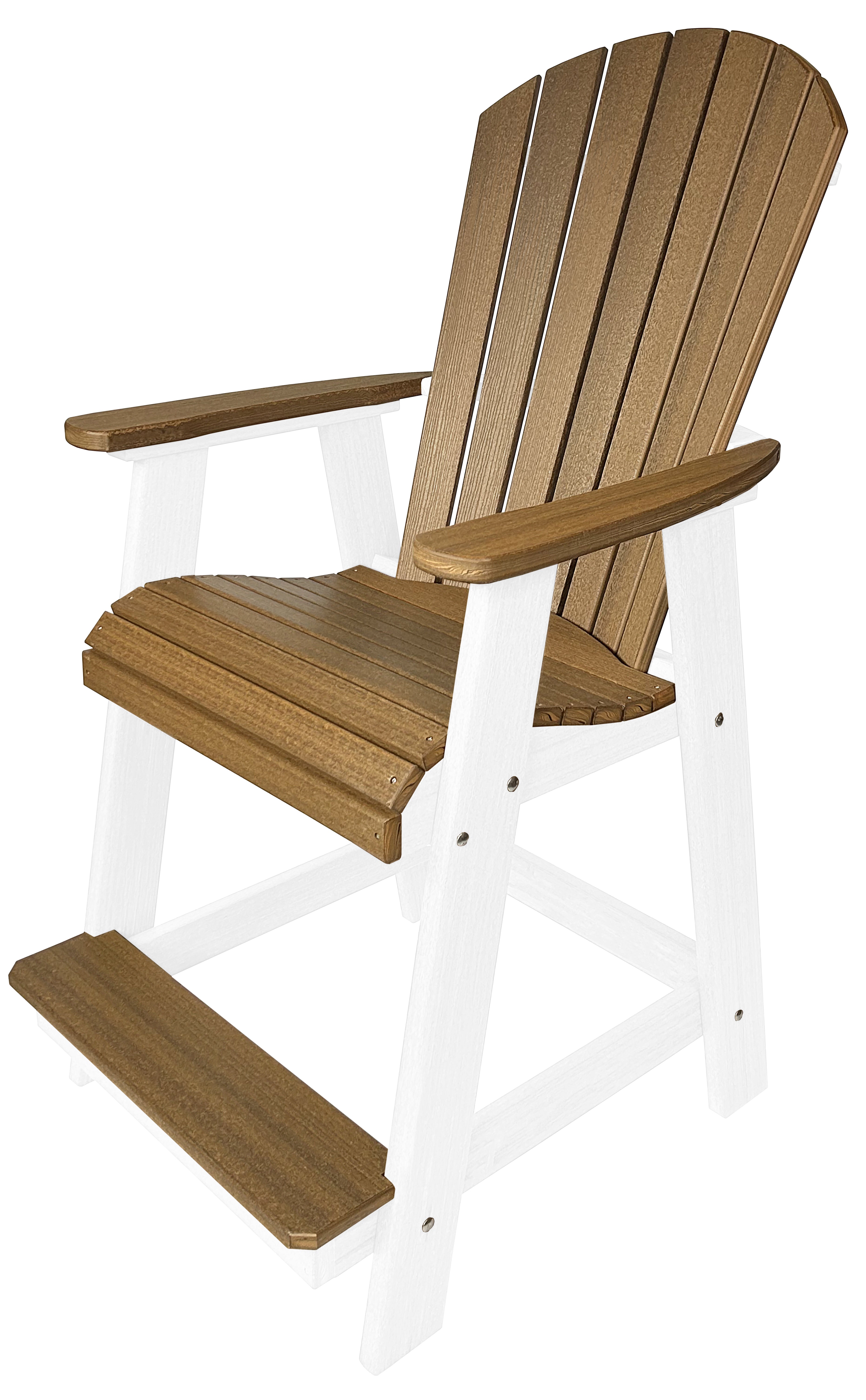 Oceanview Adirondack Counter Chair