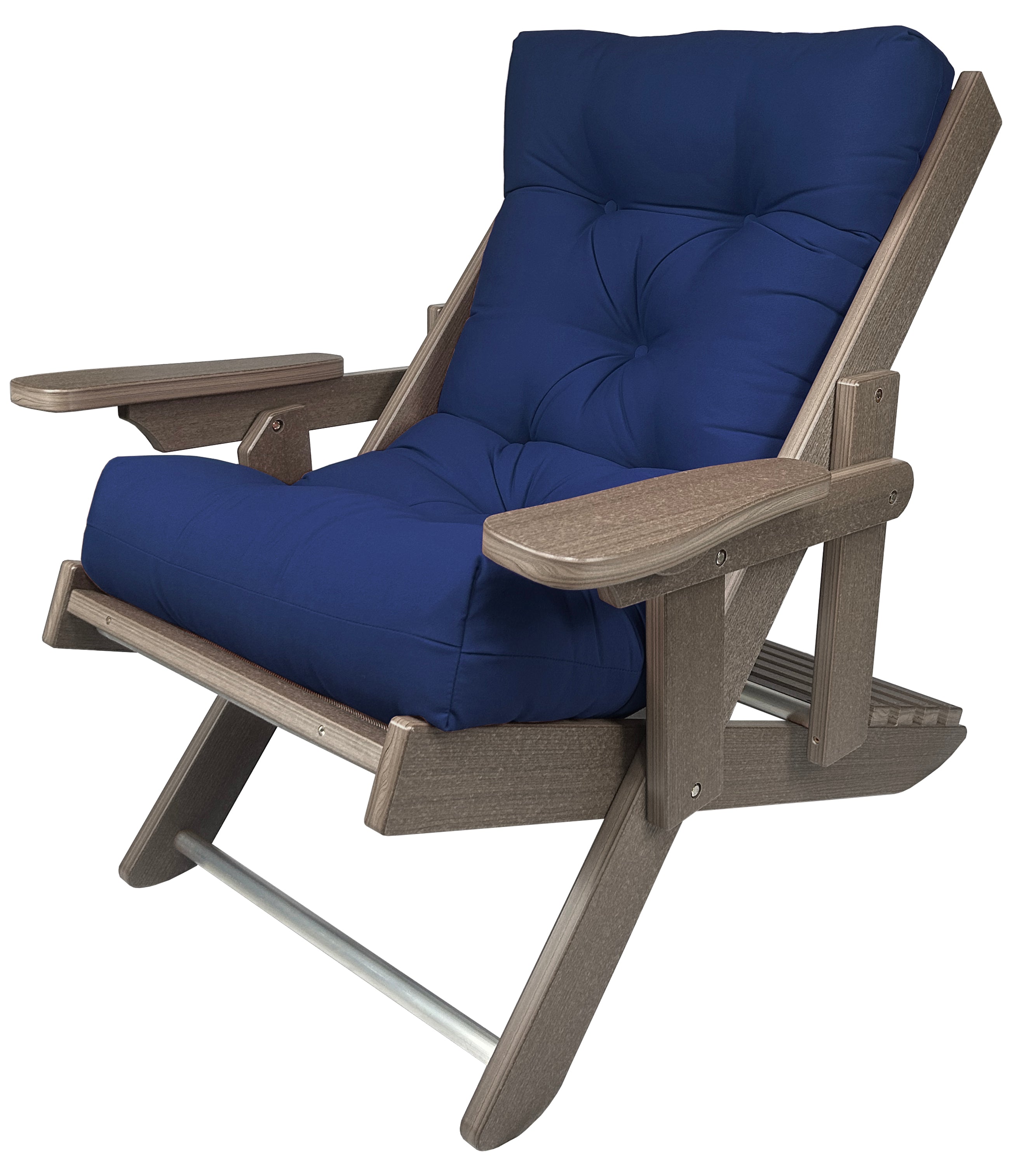 Original Cloud Comfort Folding & Reclining Chair (Wood Grain Texture)