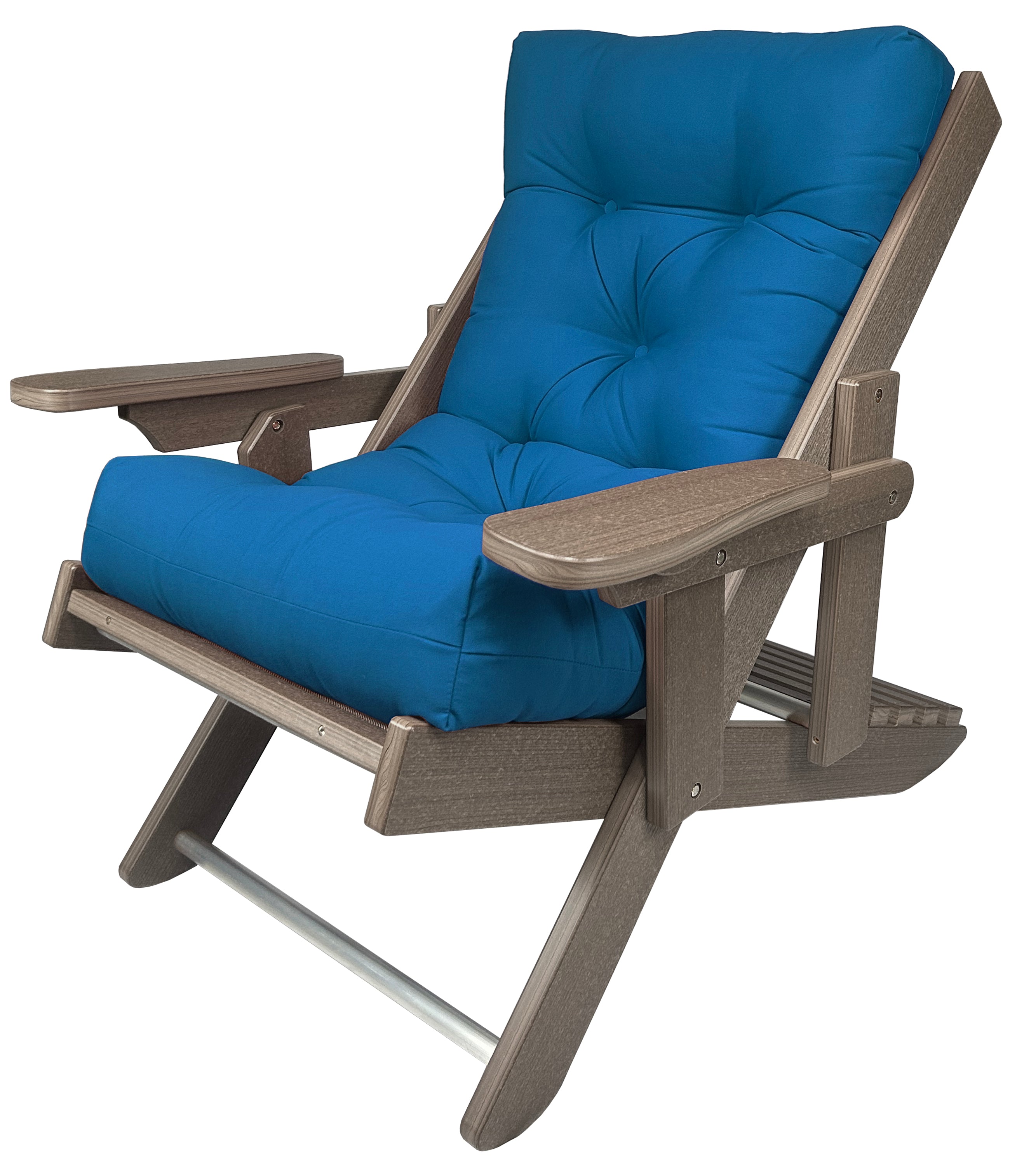 Original Cloud Comfort Folding & Reclining Chair (Wood Grain Texture)