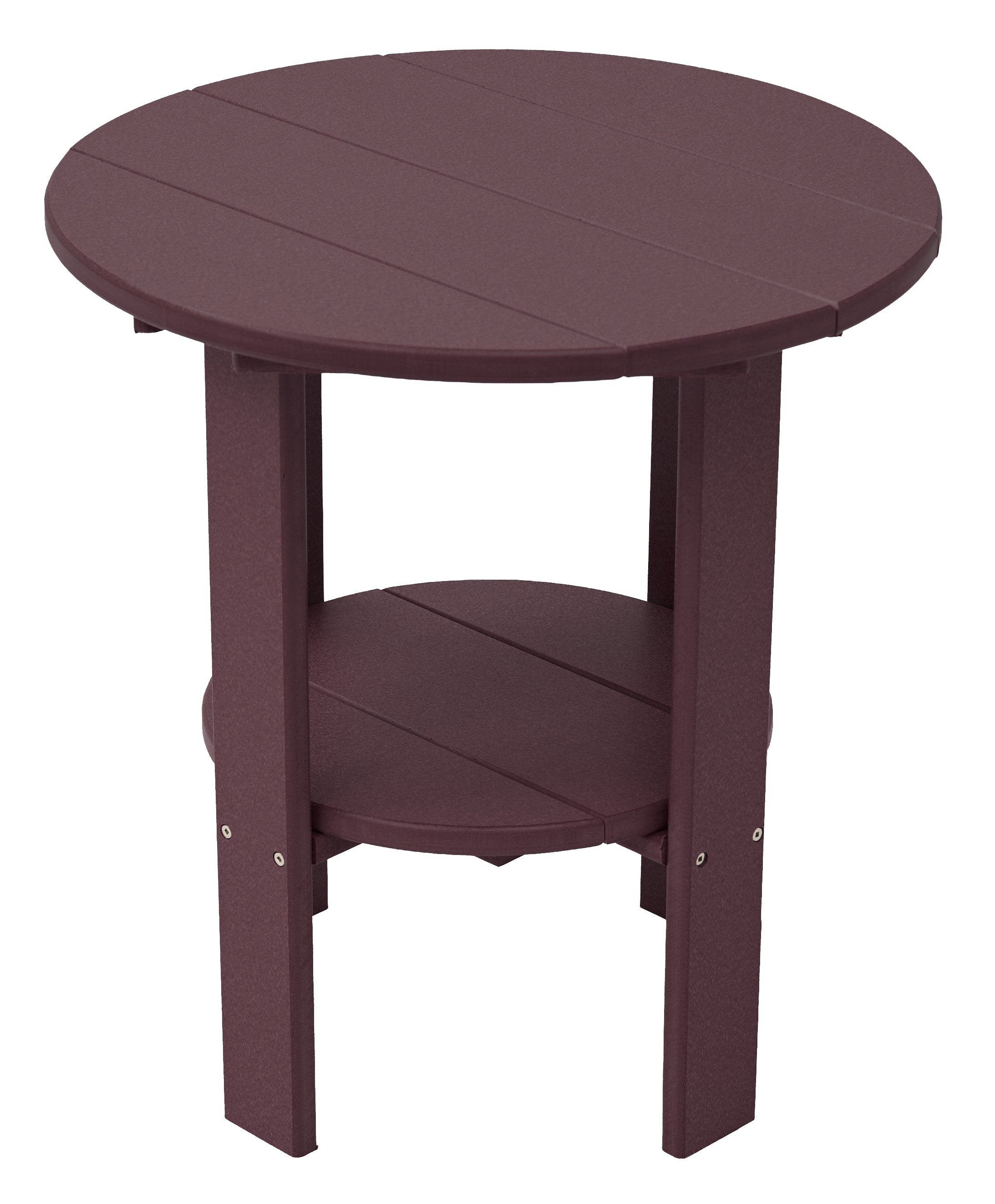 Side Table 18" Round Two Tier