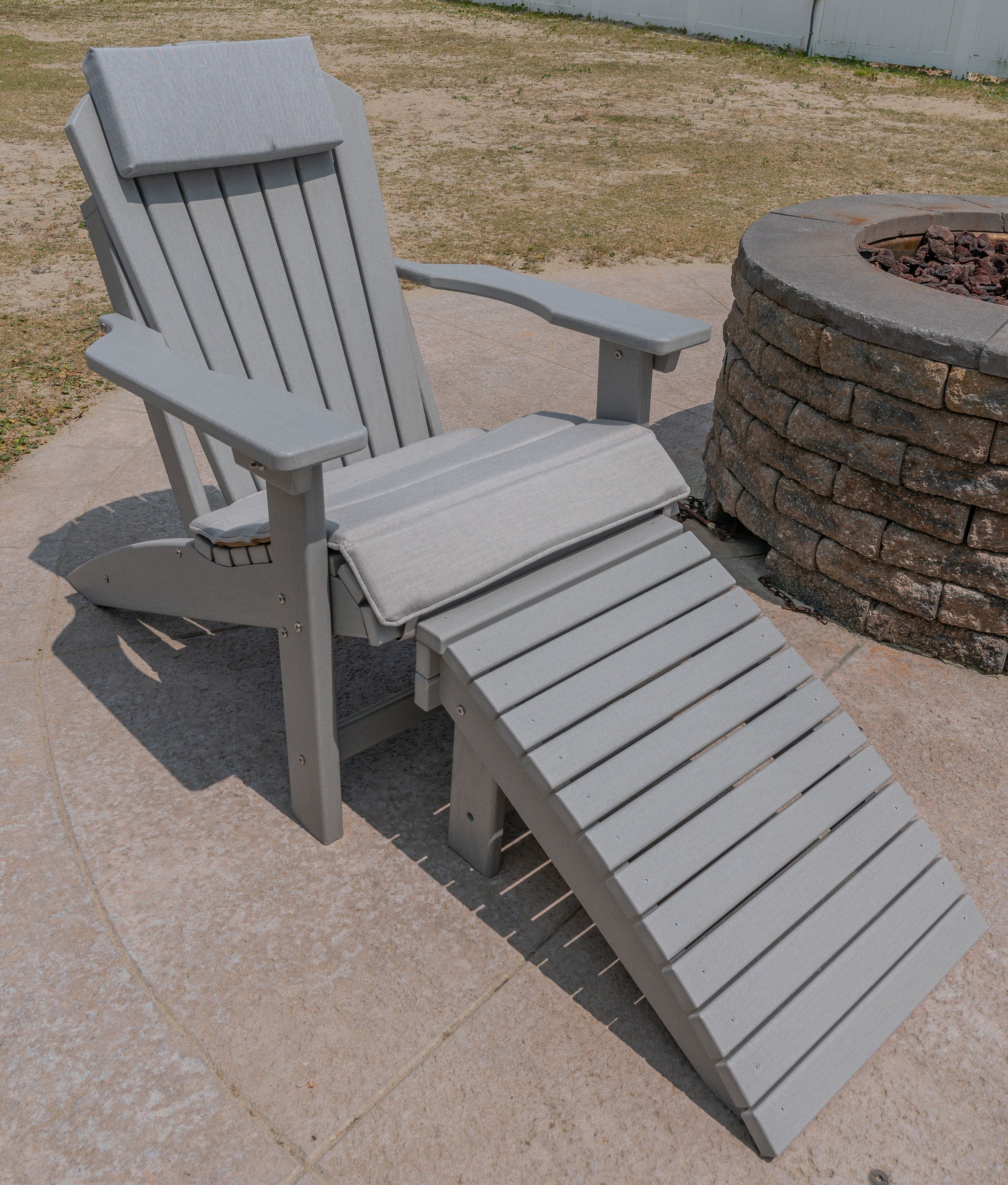 Folding And Stationary Adirondack Chair Seat Cushions Sunbrella® Fabric (18 Colors Options!)