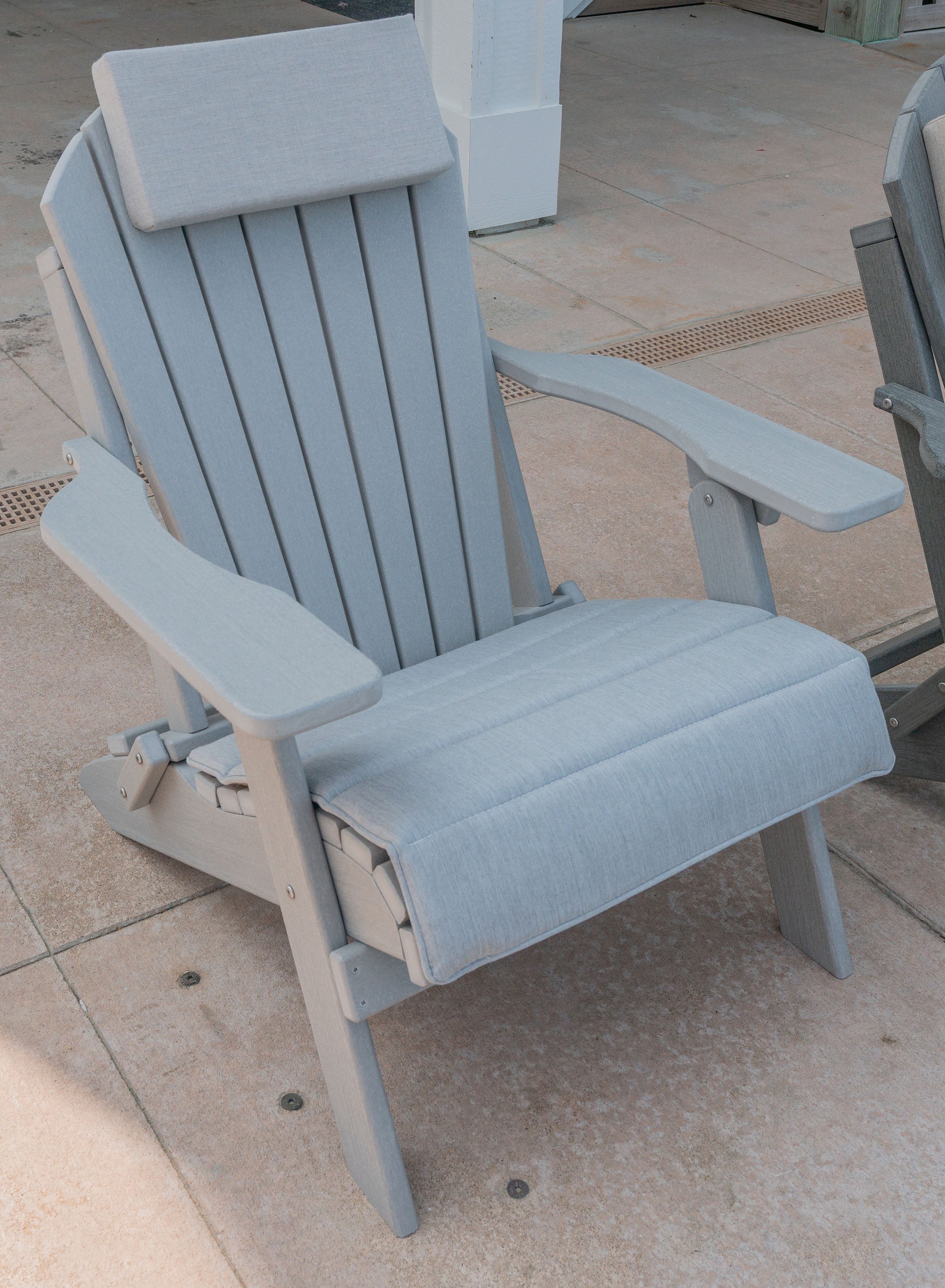 Folding And Stationary Adirondack Chair Seat Cushions Sunbrella® Fabric (18 Colors Options!)