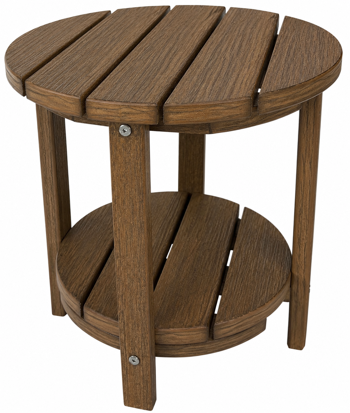 Side Table 18" Round Two Tier