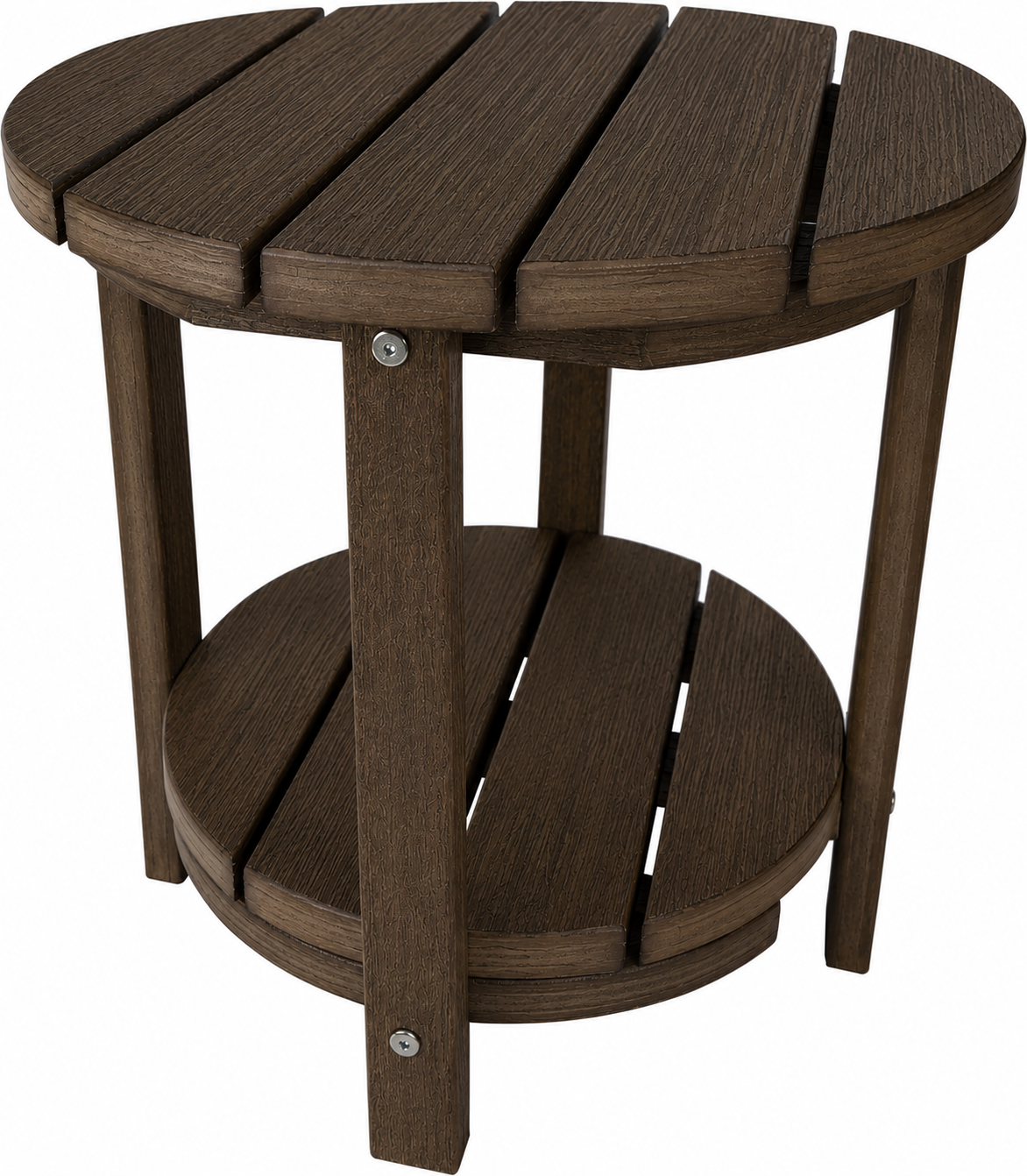 Side Table 18" Round Two Tier