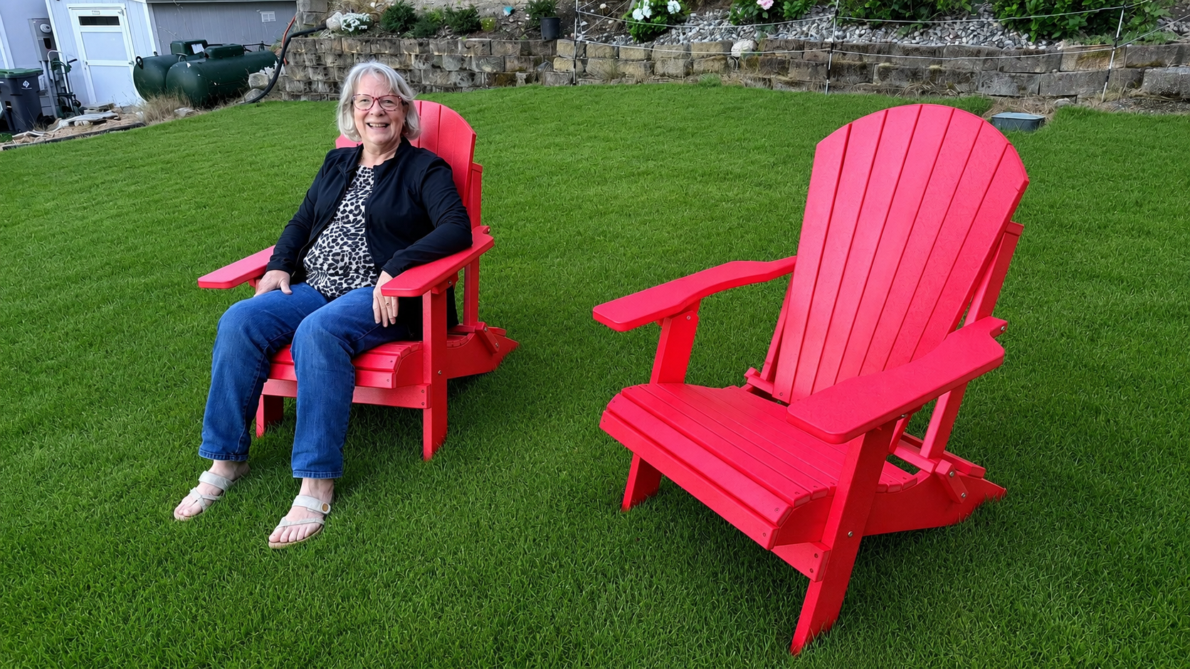 Folding Adirondack Chair King Size