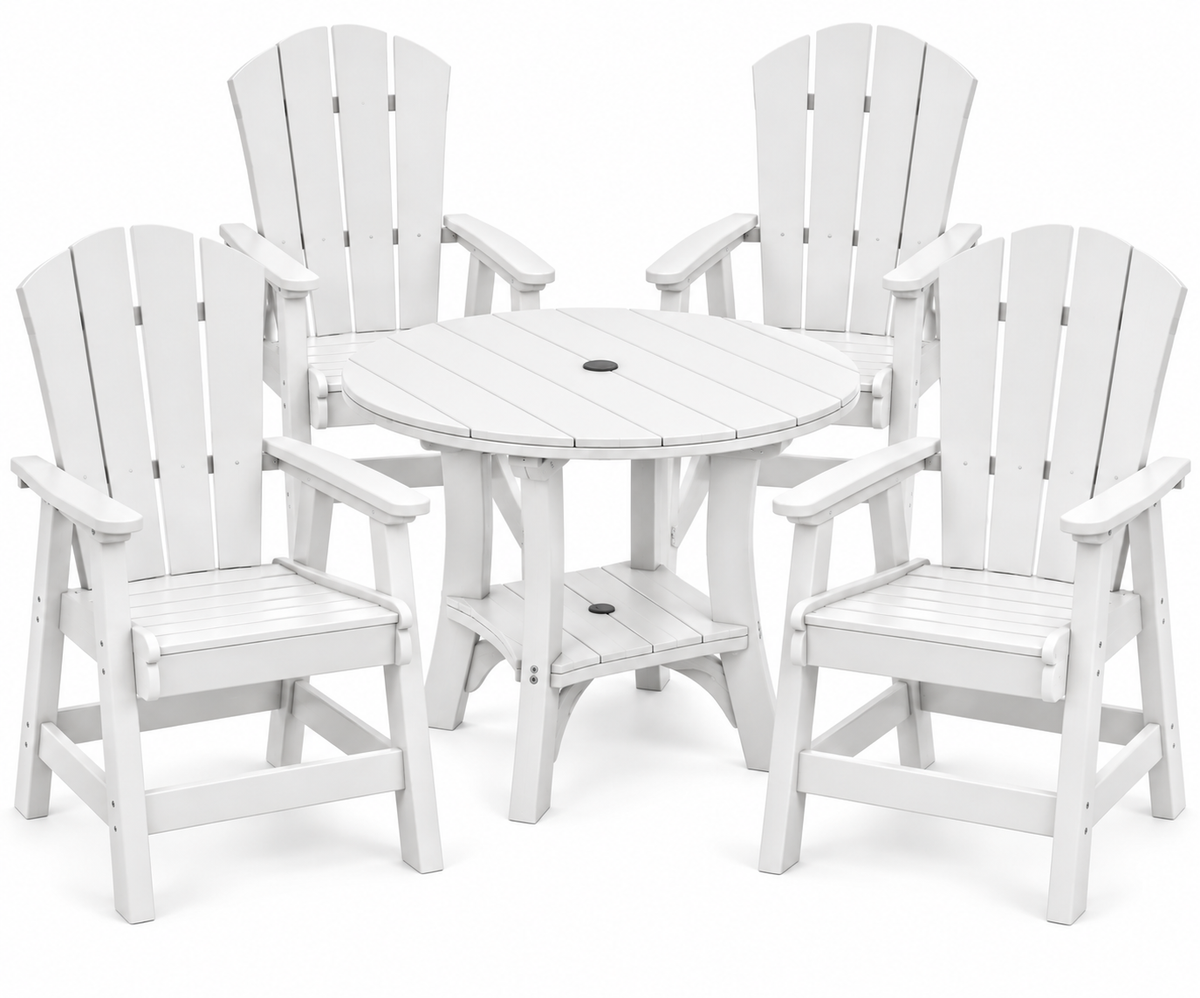5-Piece Haven 36" Round Dining Set