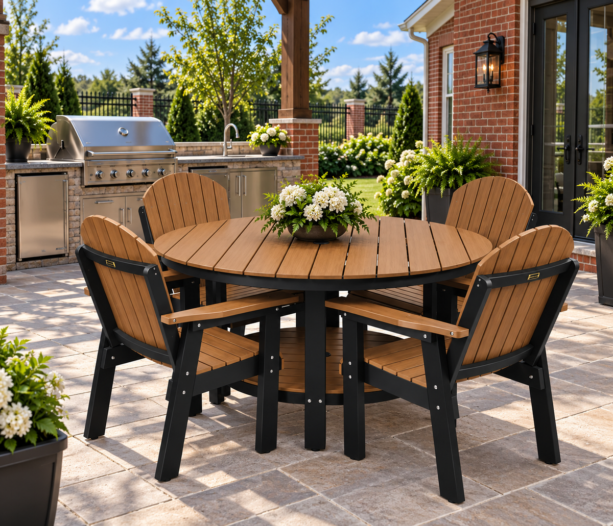 5-Piece Outdoor Dining Table Set