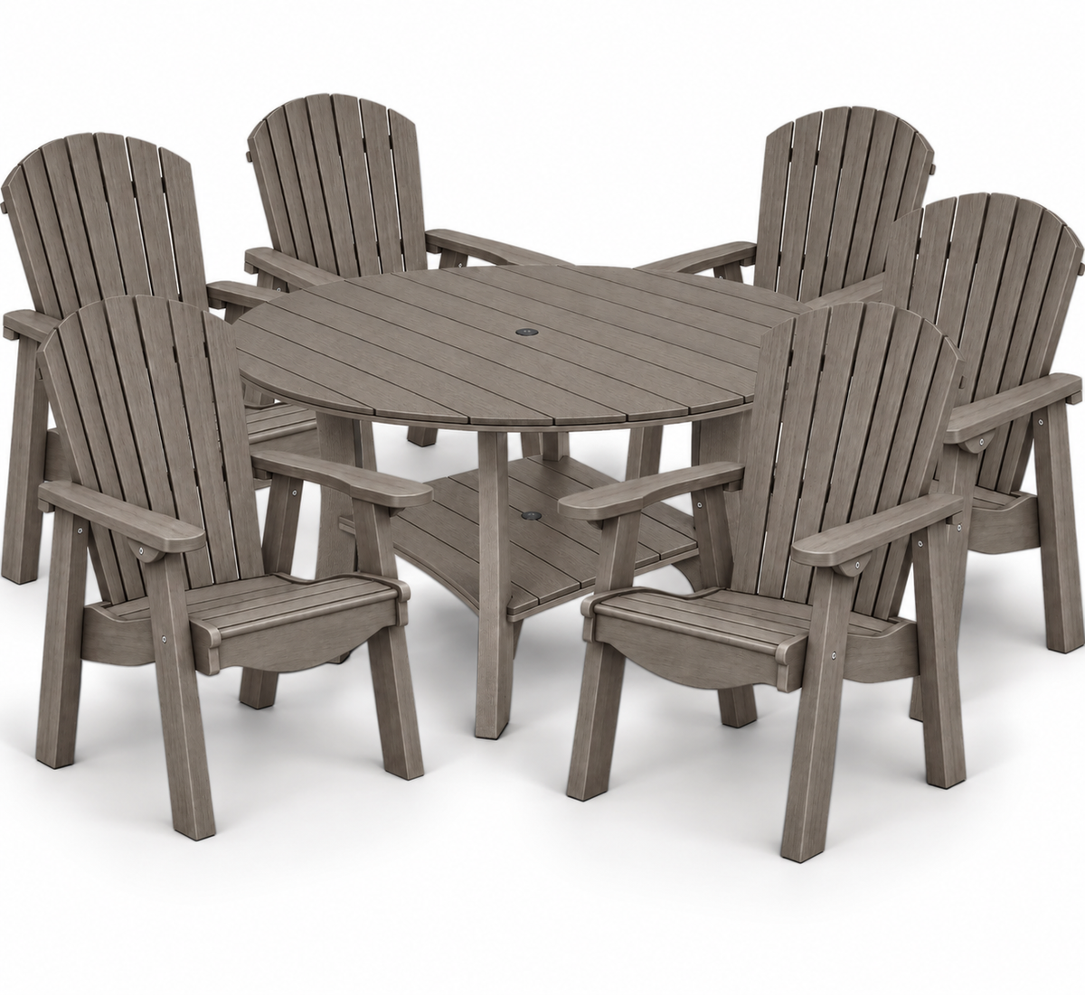 7-Piece Harmony Adirondack Dining Table Set