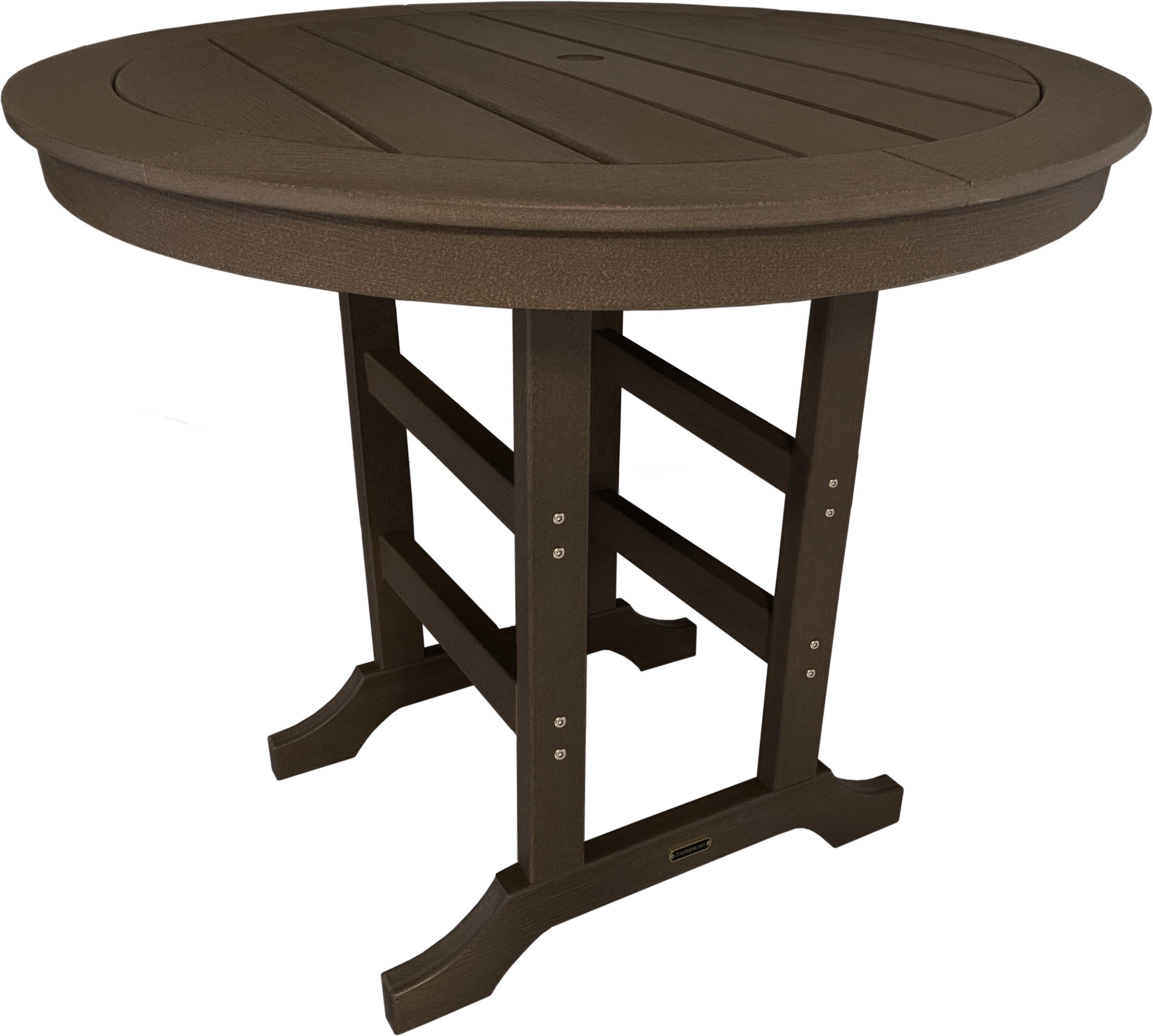 5-Piece Classic Adirondack Counter Height Dining Table Set