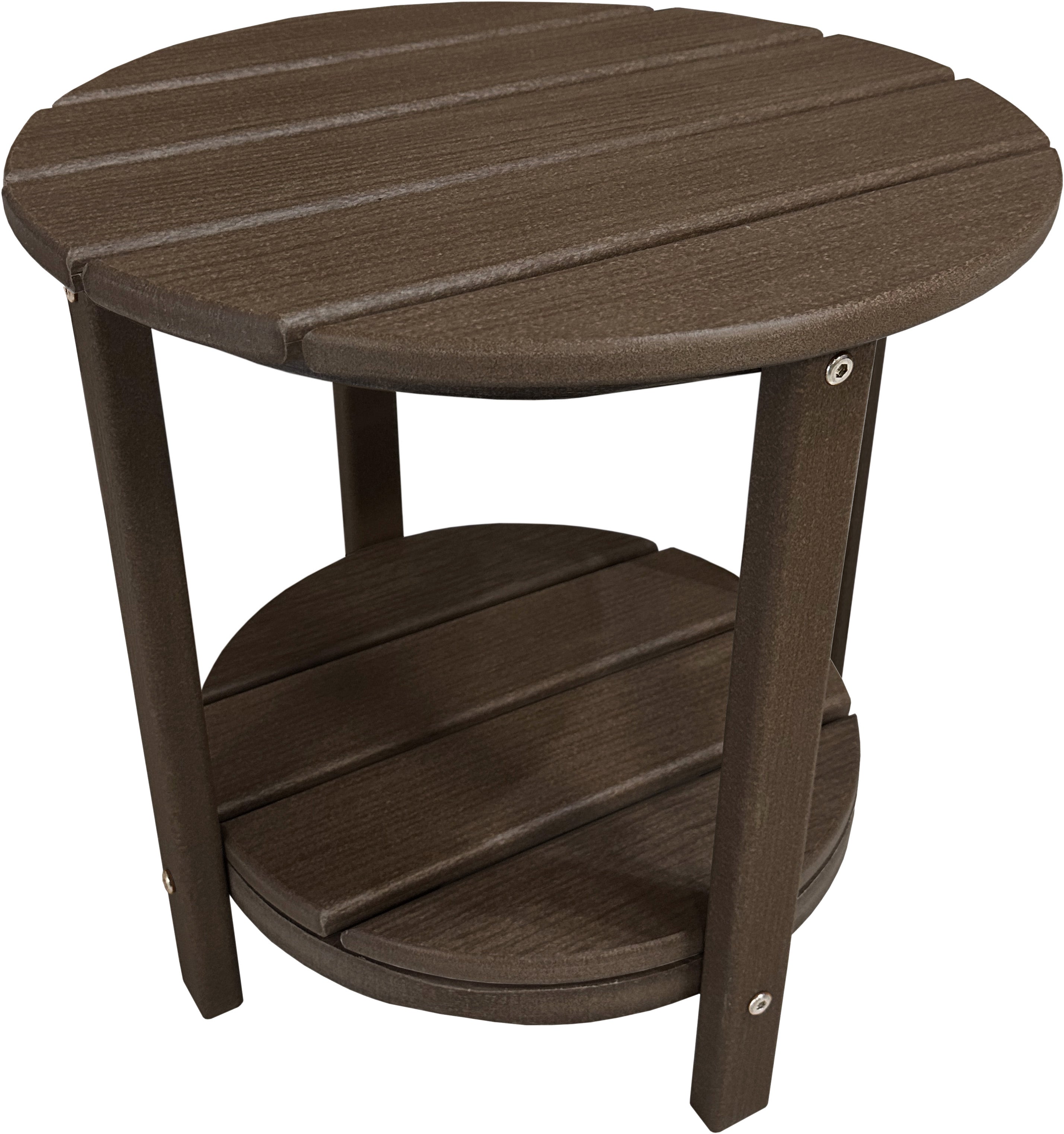 Side Table 18" Round Two Tier