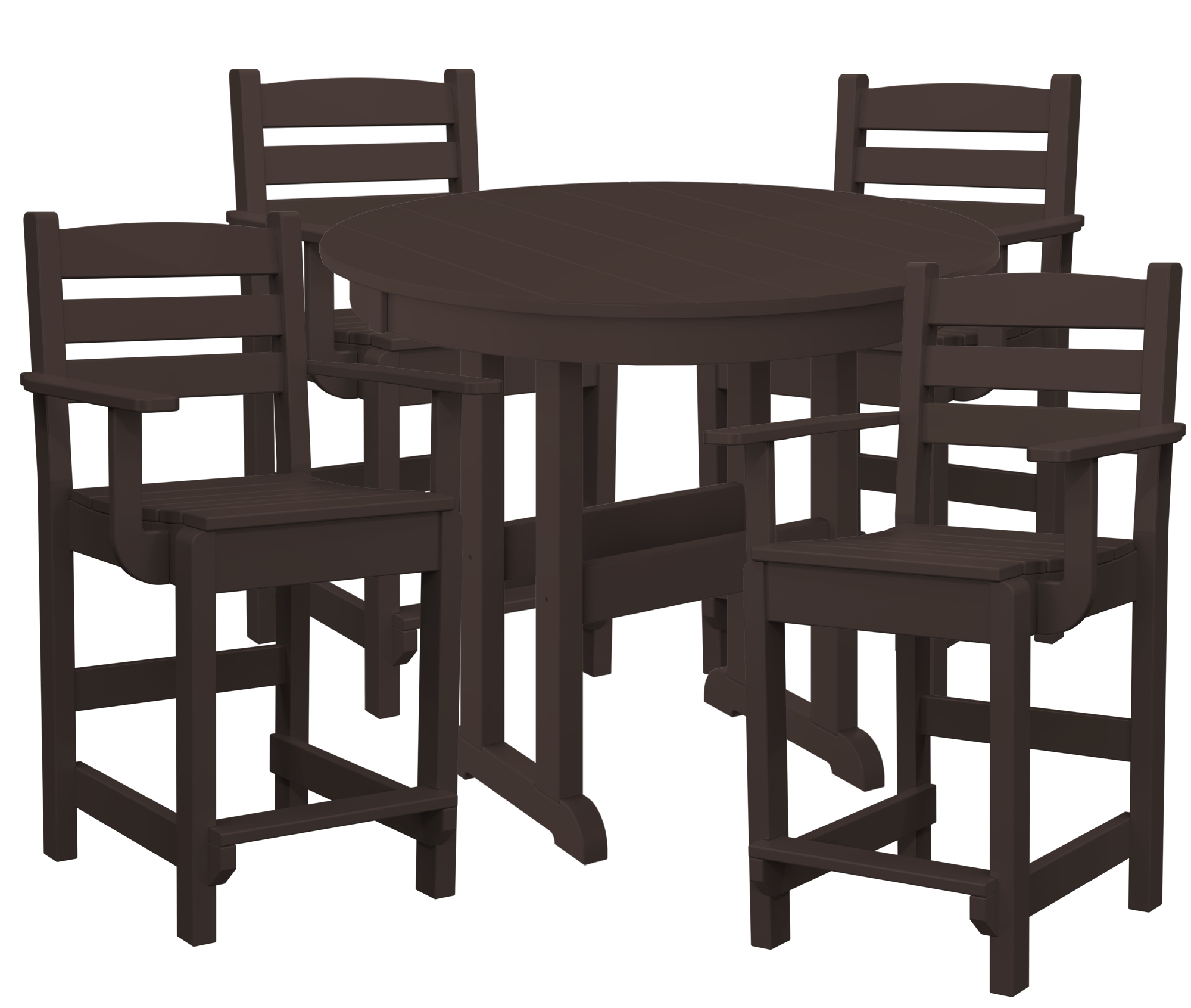 5-Piece Farmhouse Counter Set