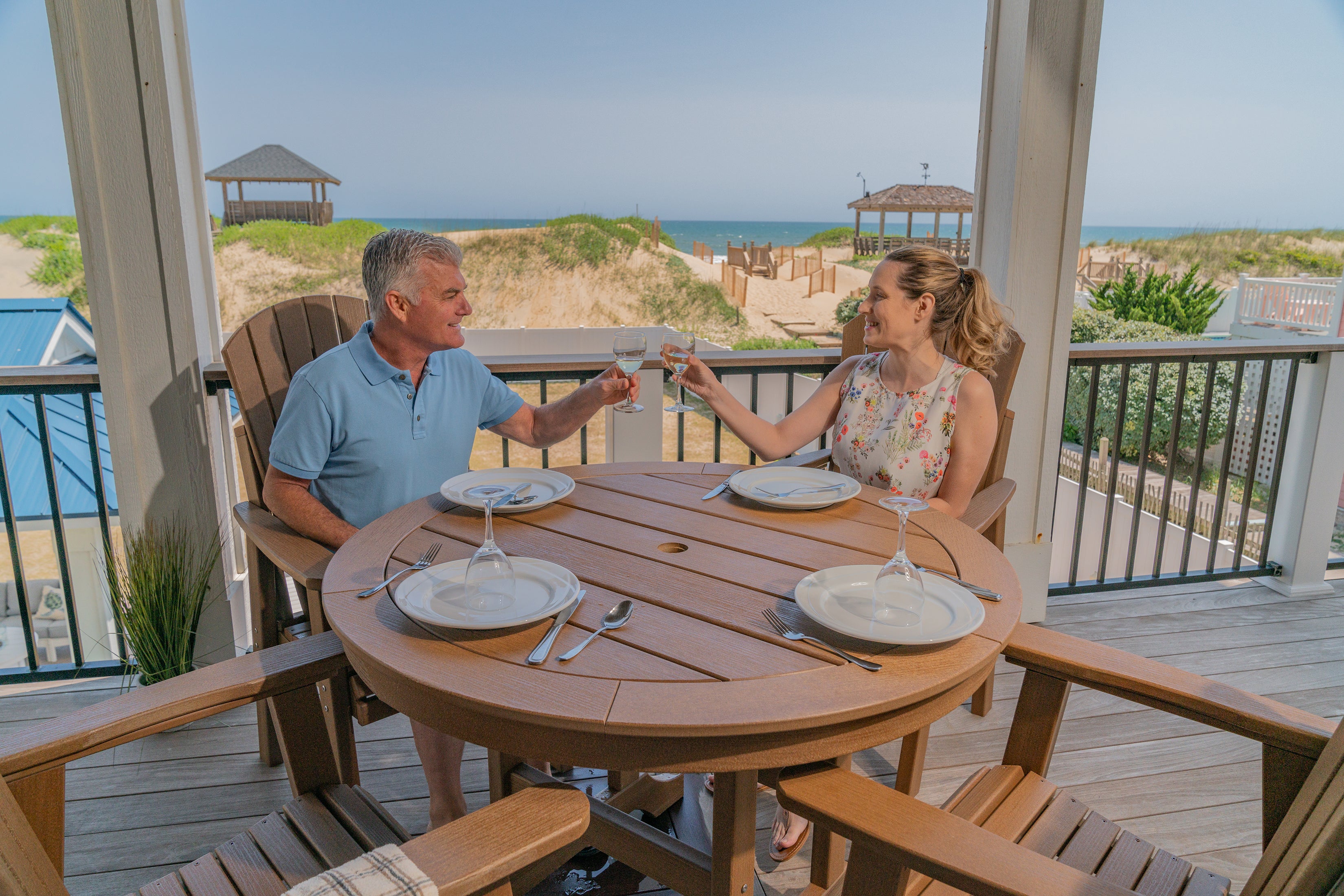 5-Piece Adirondack Dining Table Set