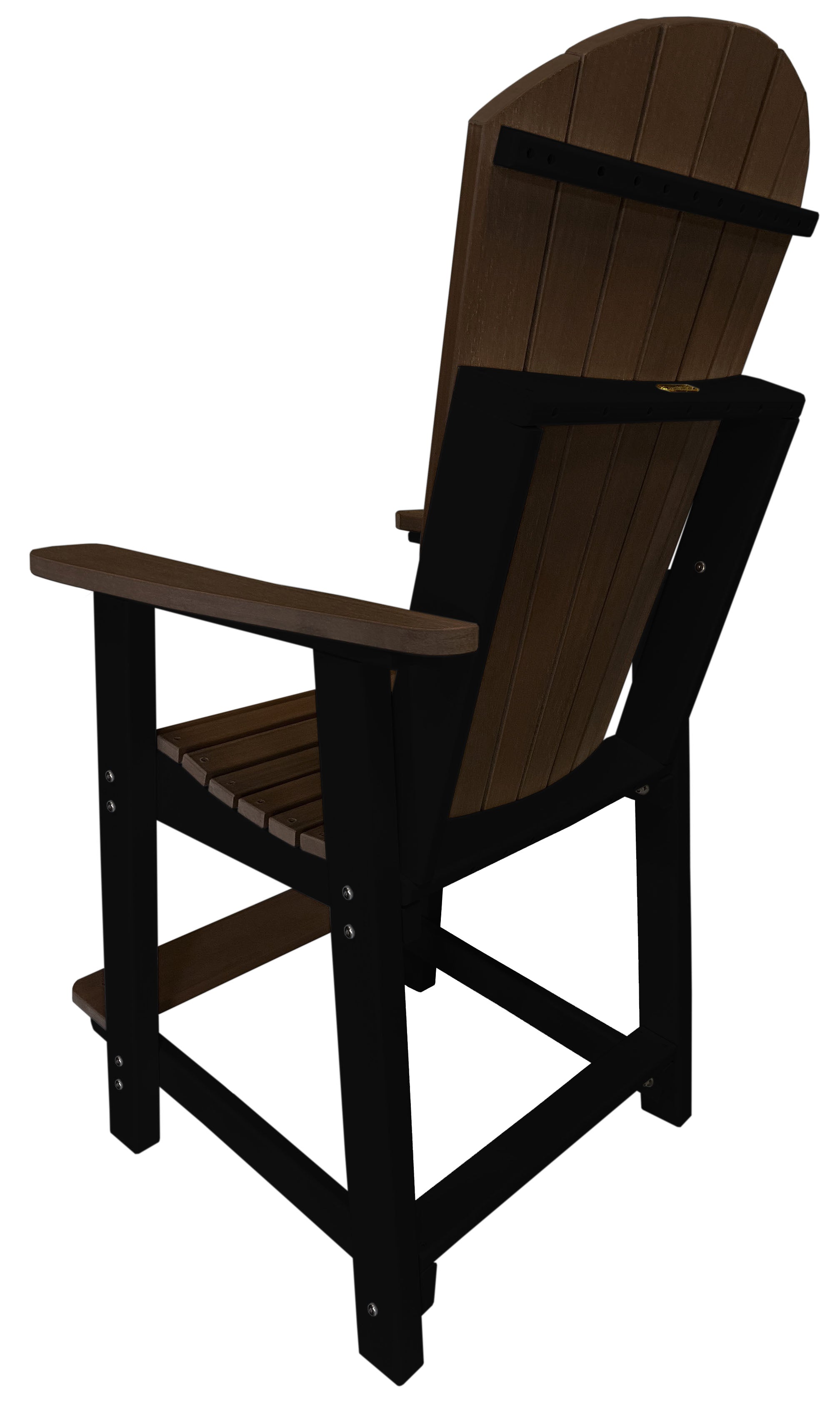 5-Piece Traditional Adirondack Counter Height Dining Table Set