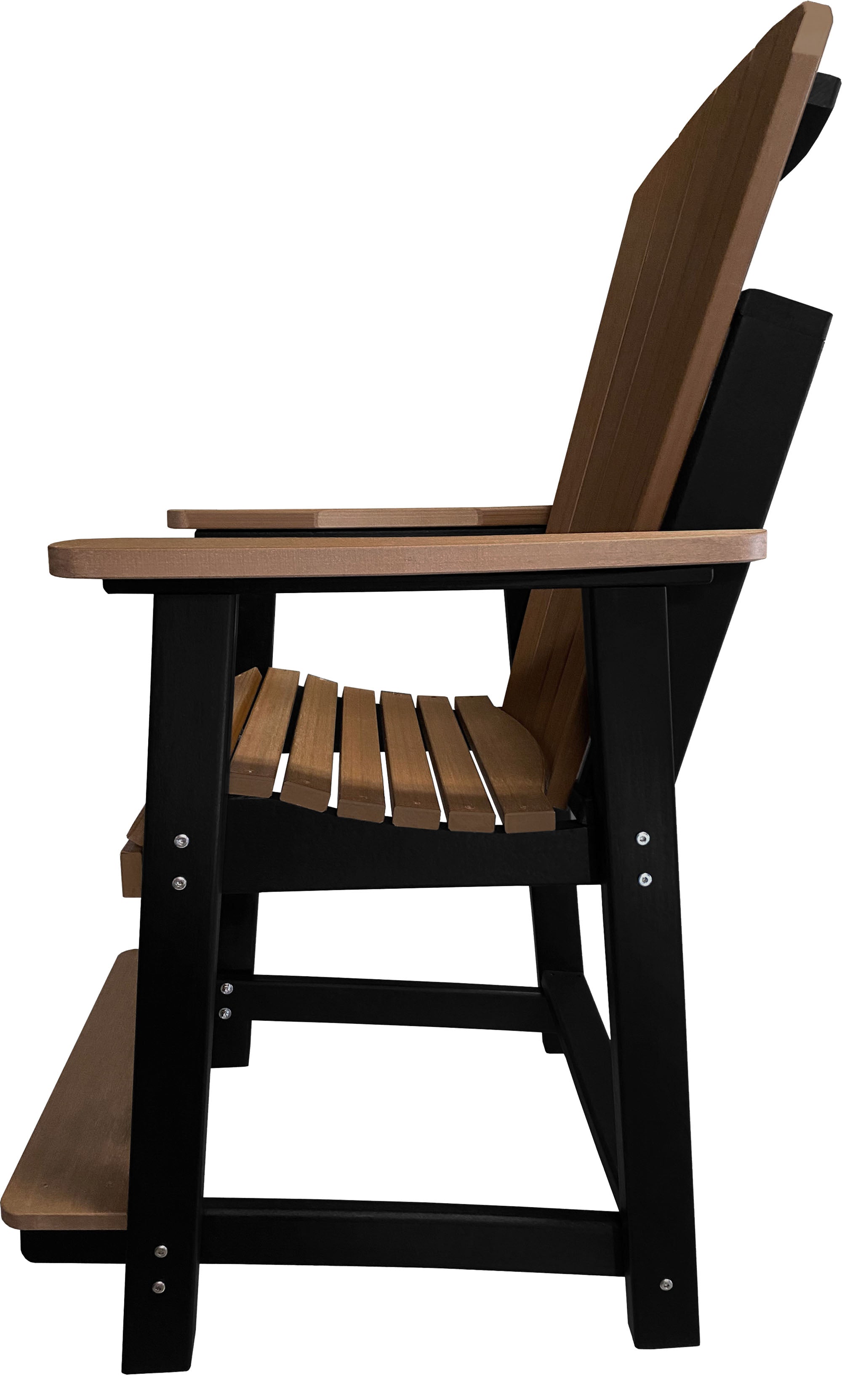 5-Piece Traditional Adirondack Counter Height Dining Table Set