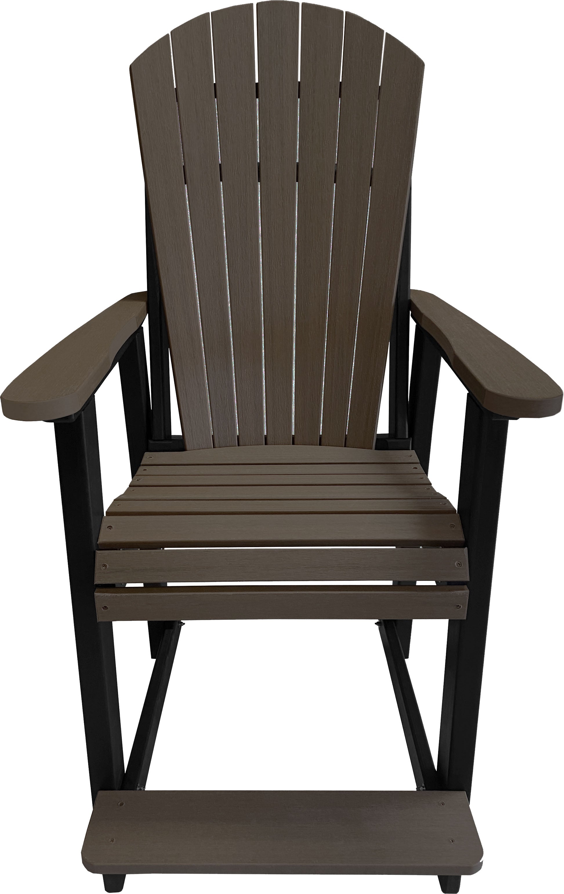 5-Piece Traditional Adirondack Counter Height Dining Table Set