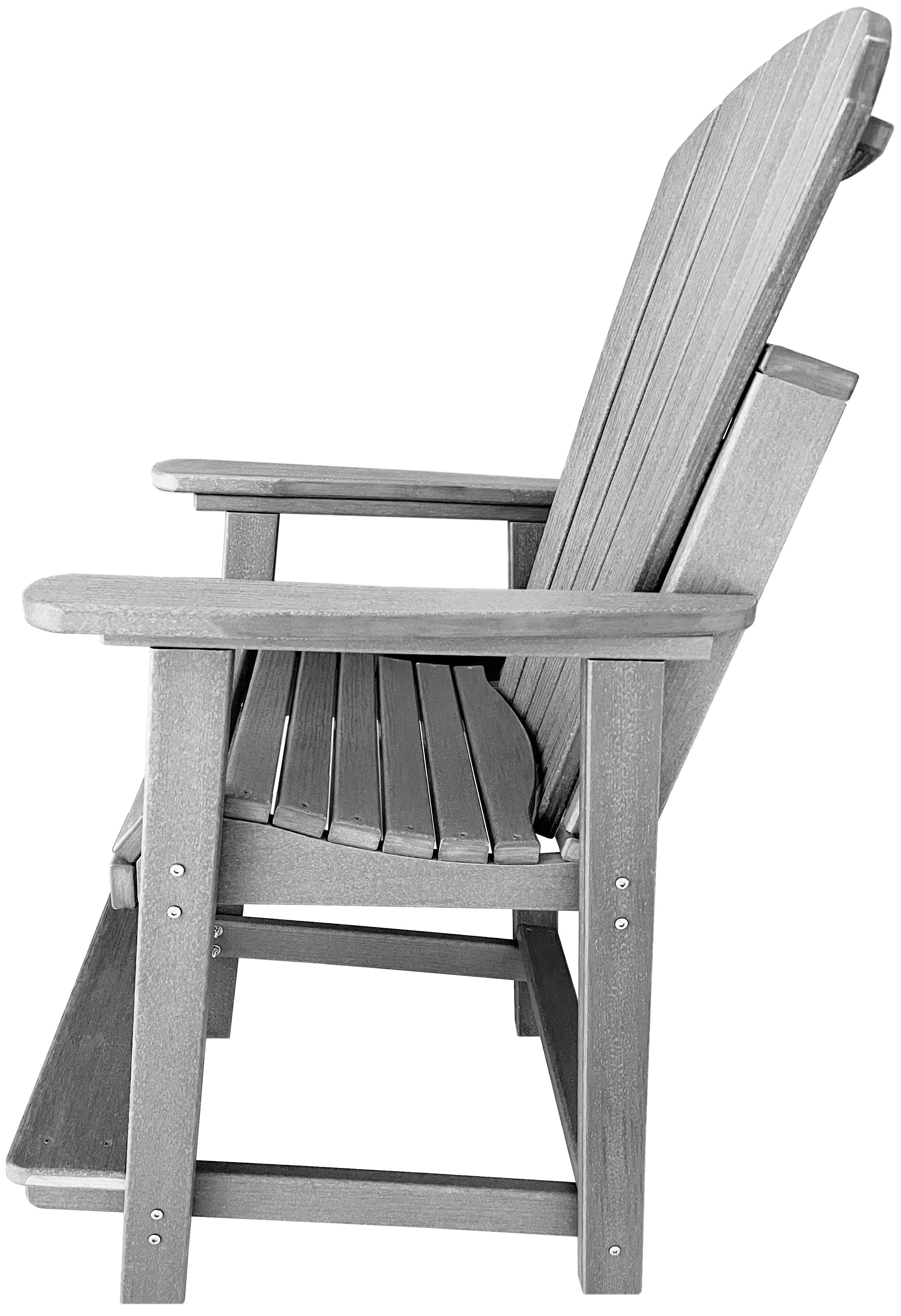 5-Piece Classic Adirondack Counter Height Dining Table Set
