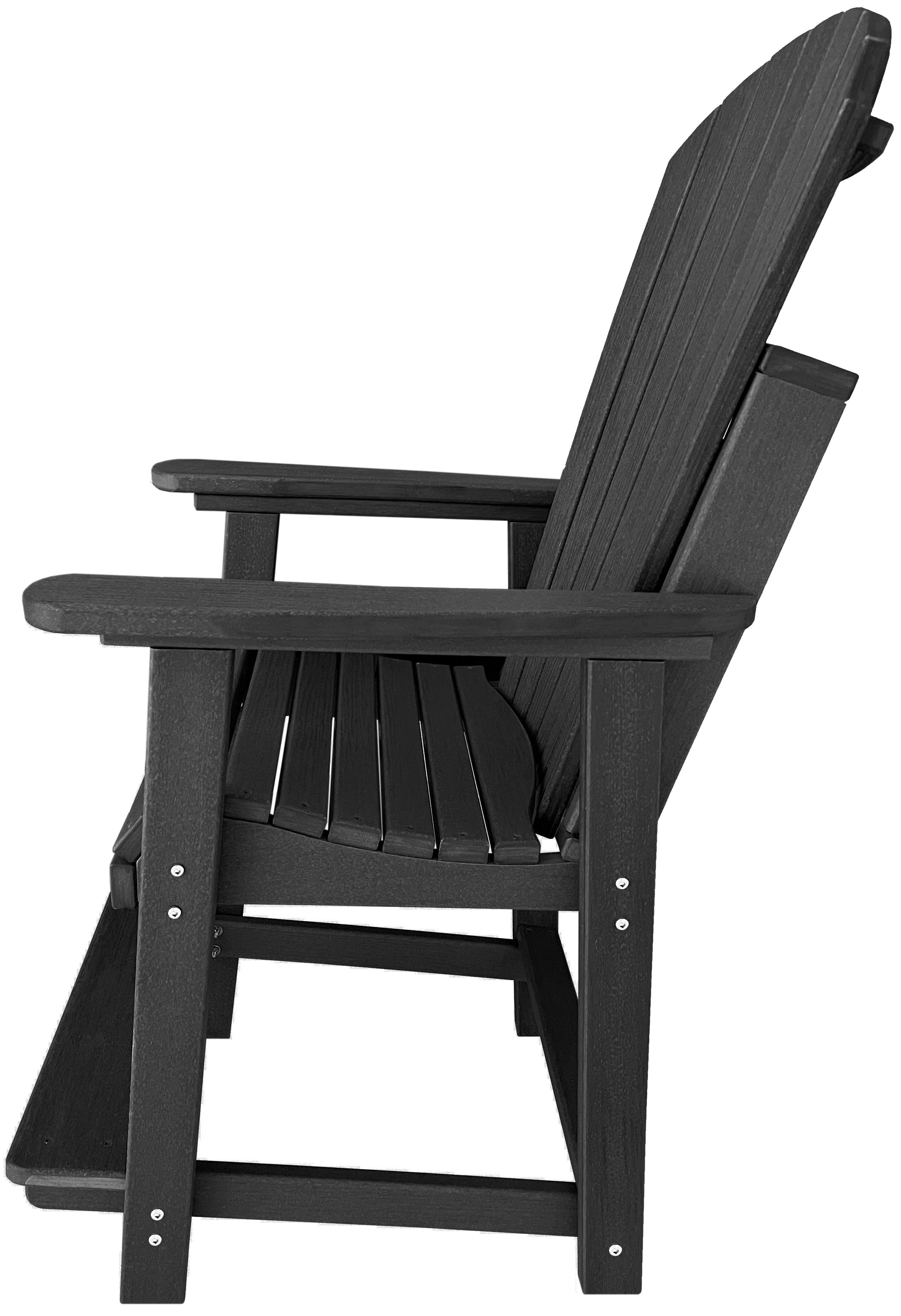 5-Piece Classic Adirondack Counter Height Dining Table Set