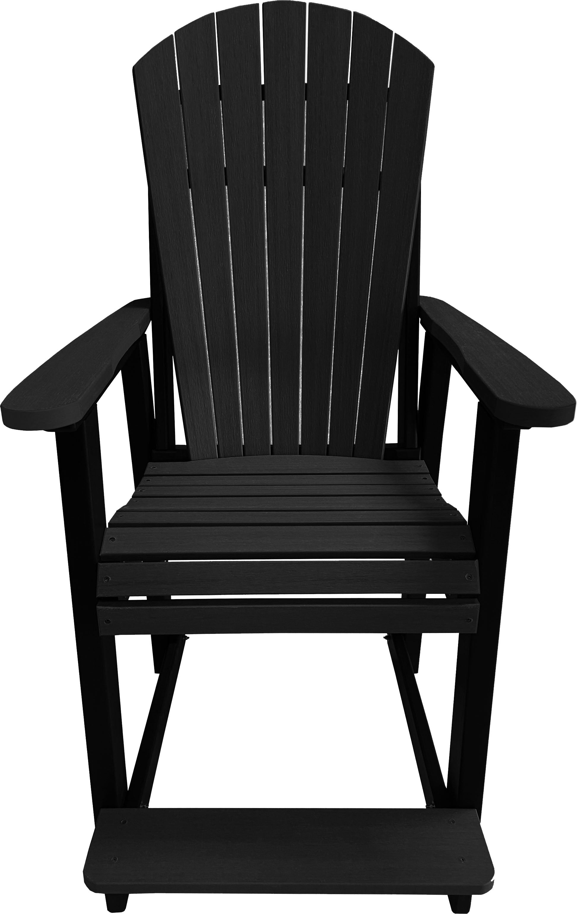 5-Piece Traditional Adirondack Counter Height Dining Table Set