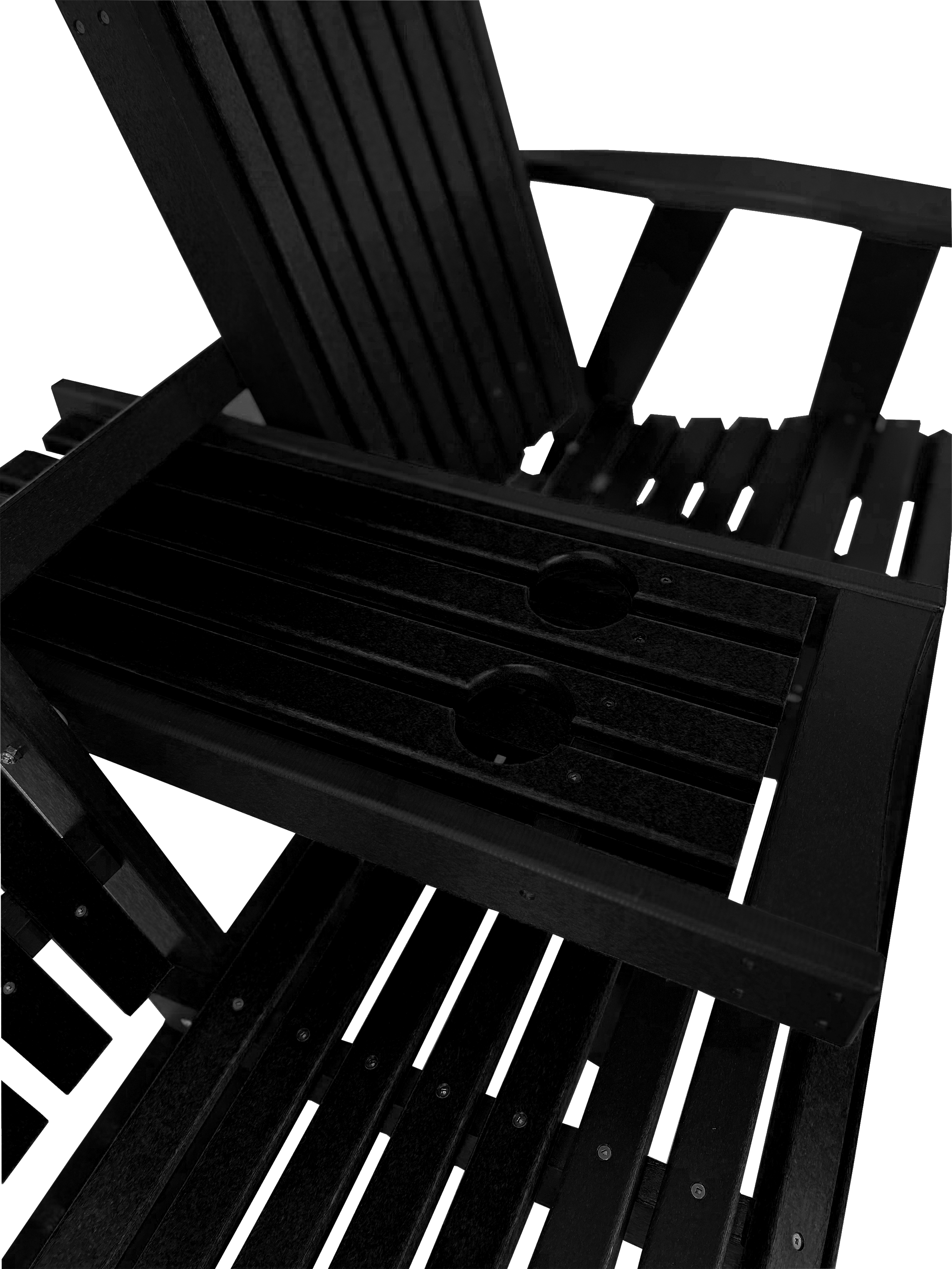 DuraWeather Poly 5' Mission Glider Console w/2 Cupholders