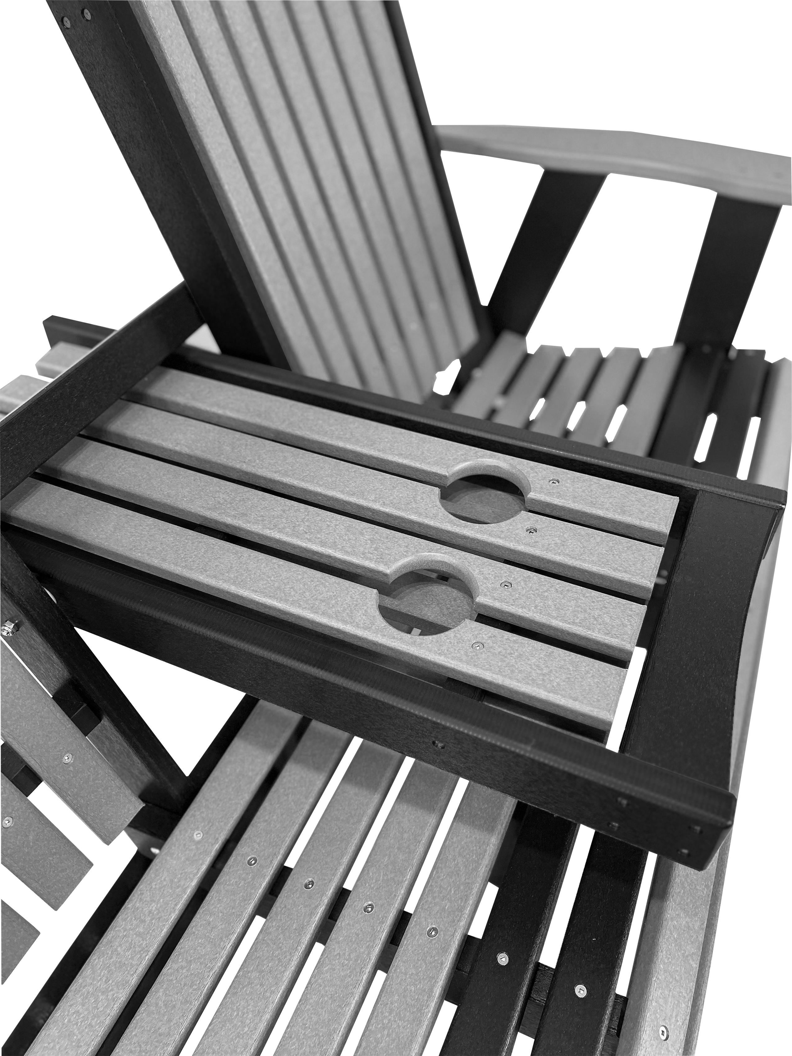 DuraWeather Poly 5' Mission Glider Console w/2 Cupholders