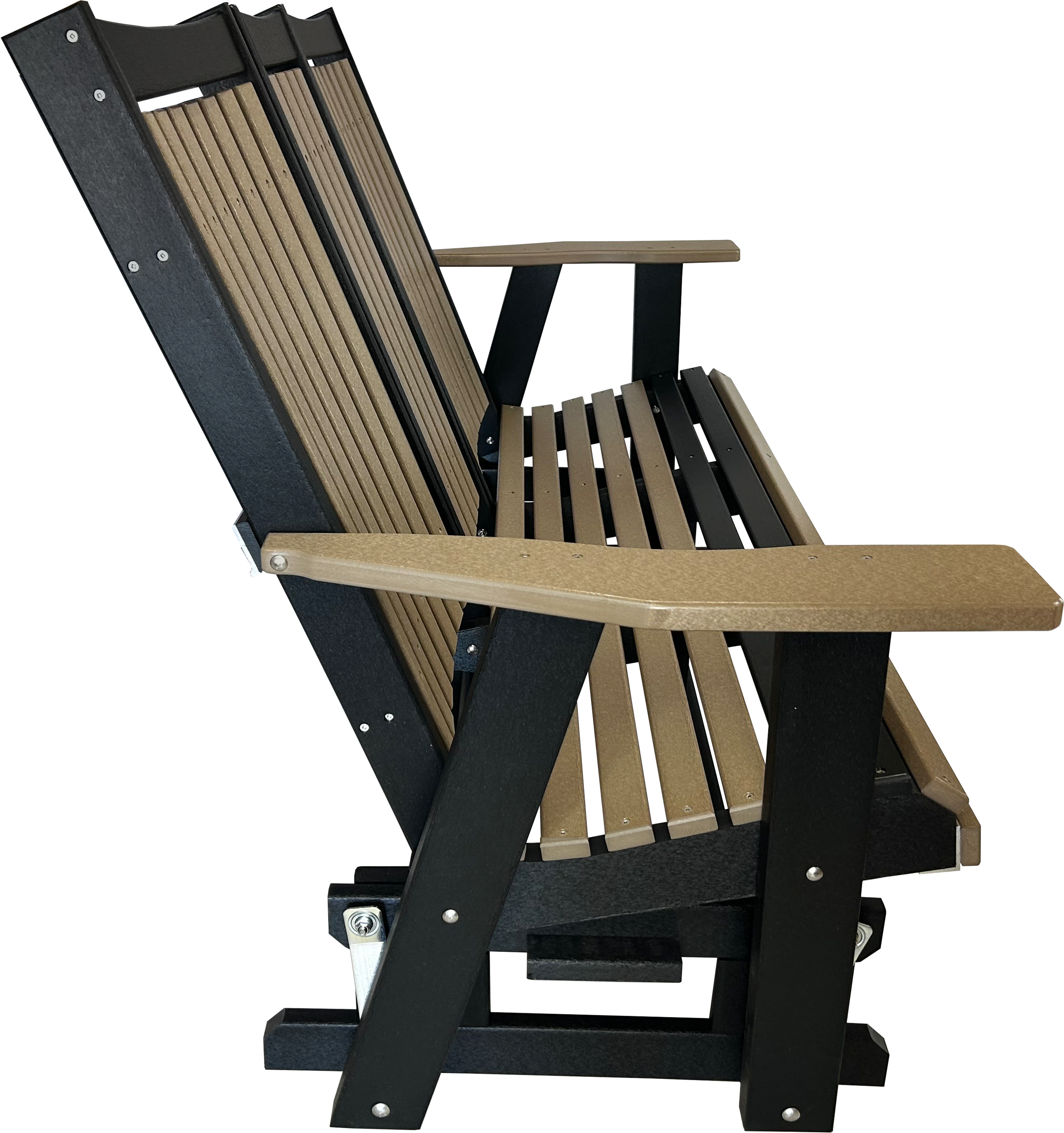 DuraWeather Poly 5' Mission Glider Console w/2 Cupholders