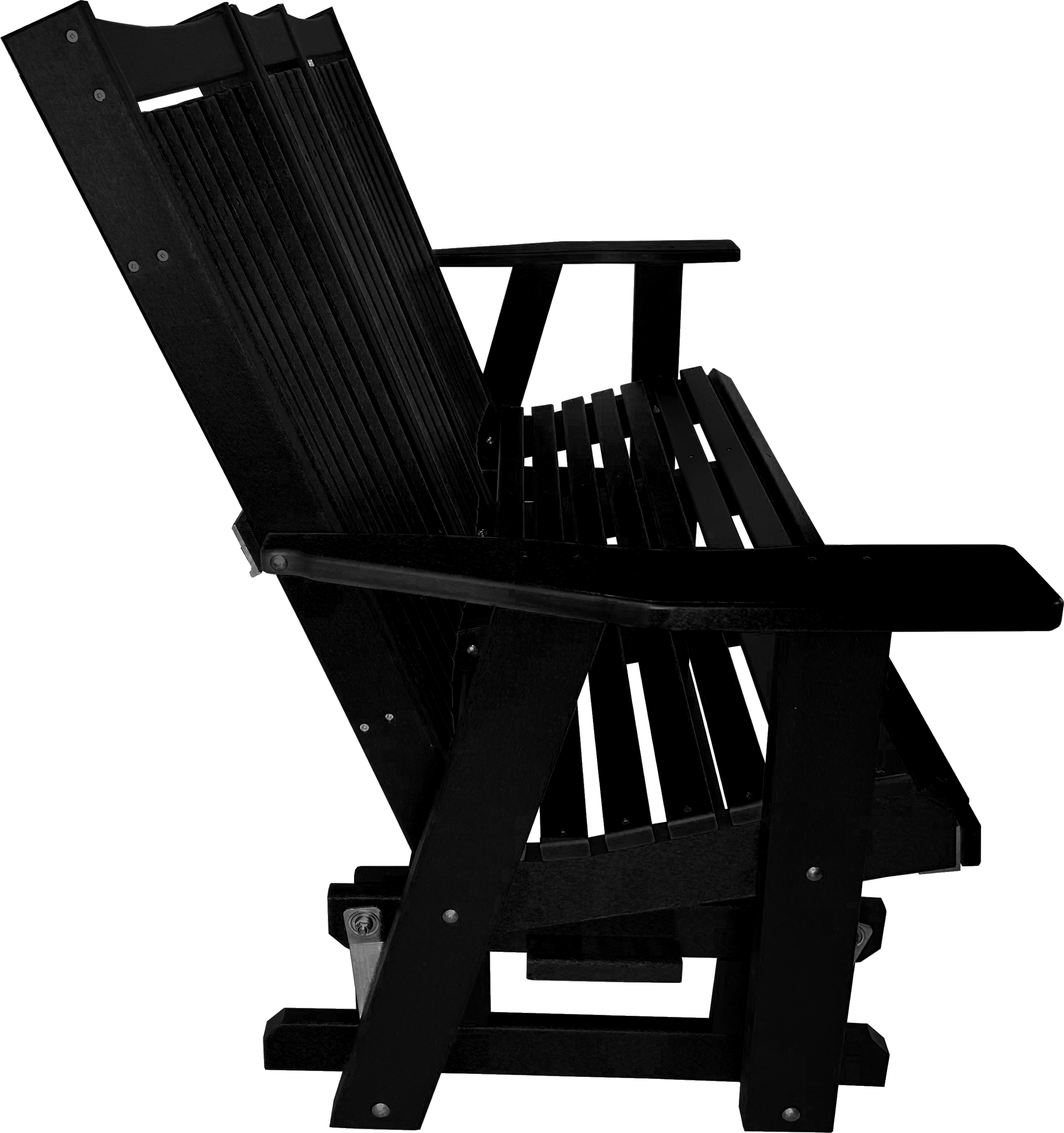 DuraWeather Poly 5' Mission Glider Console w/2 Cupholders