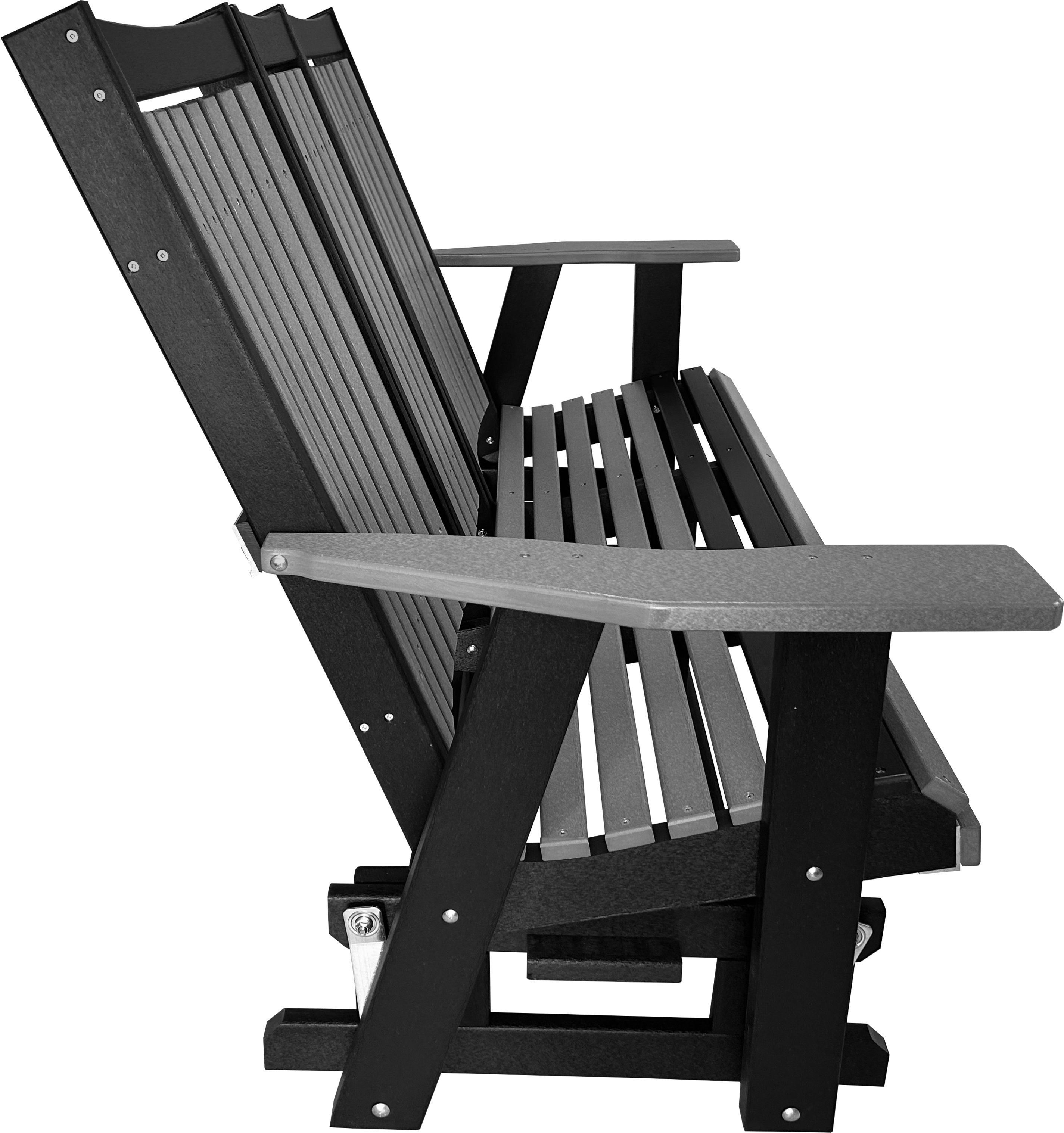 DuraWeather Poly 5' Mission Glider Console w/2 Cupholders