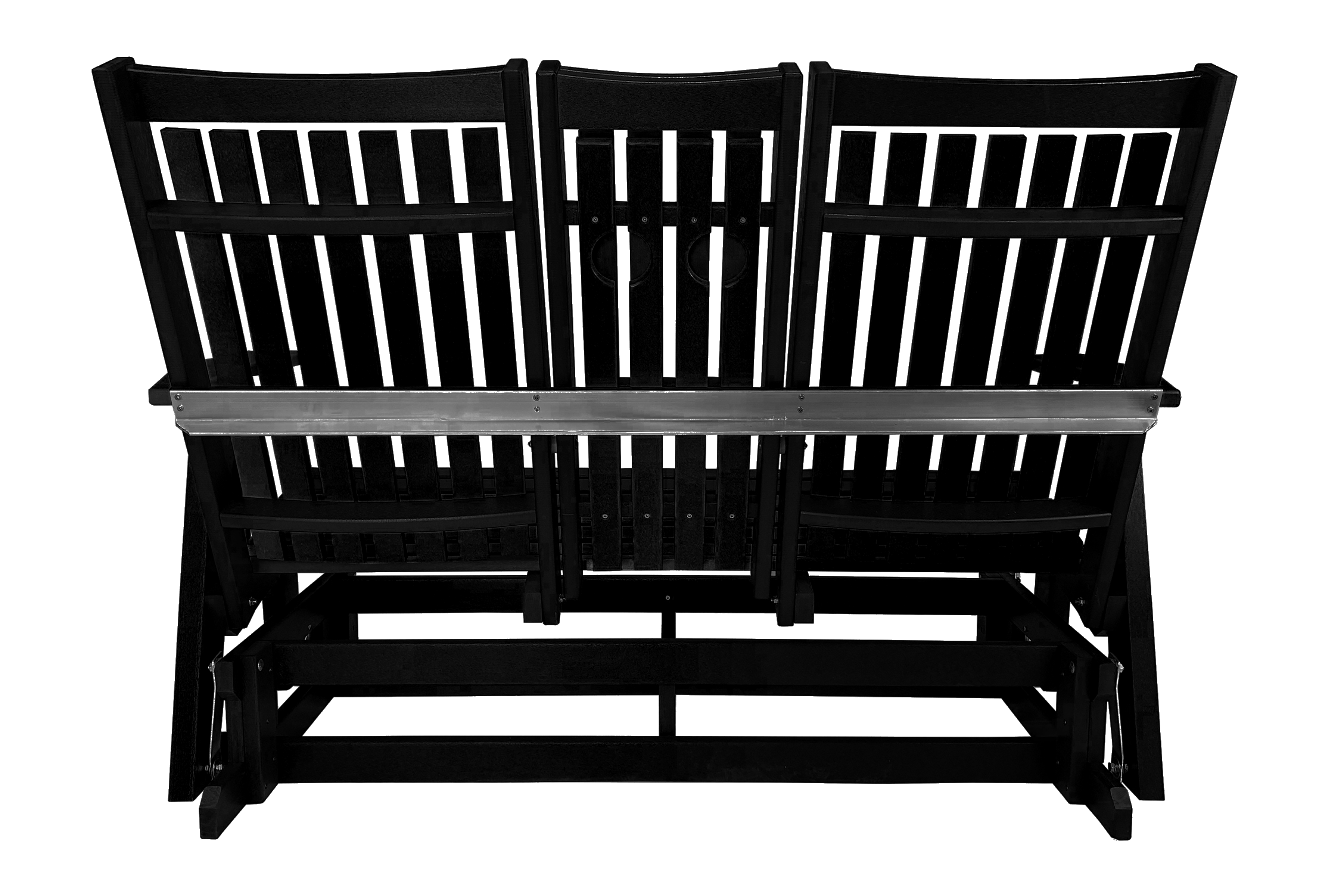 DuraWeather Poly 5' Mission Glider Console w/2 Cupholders