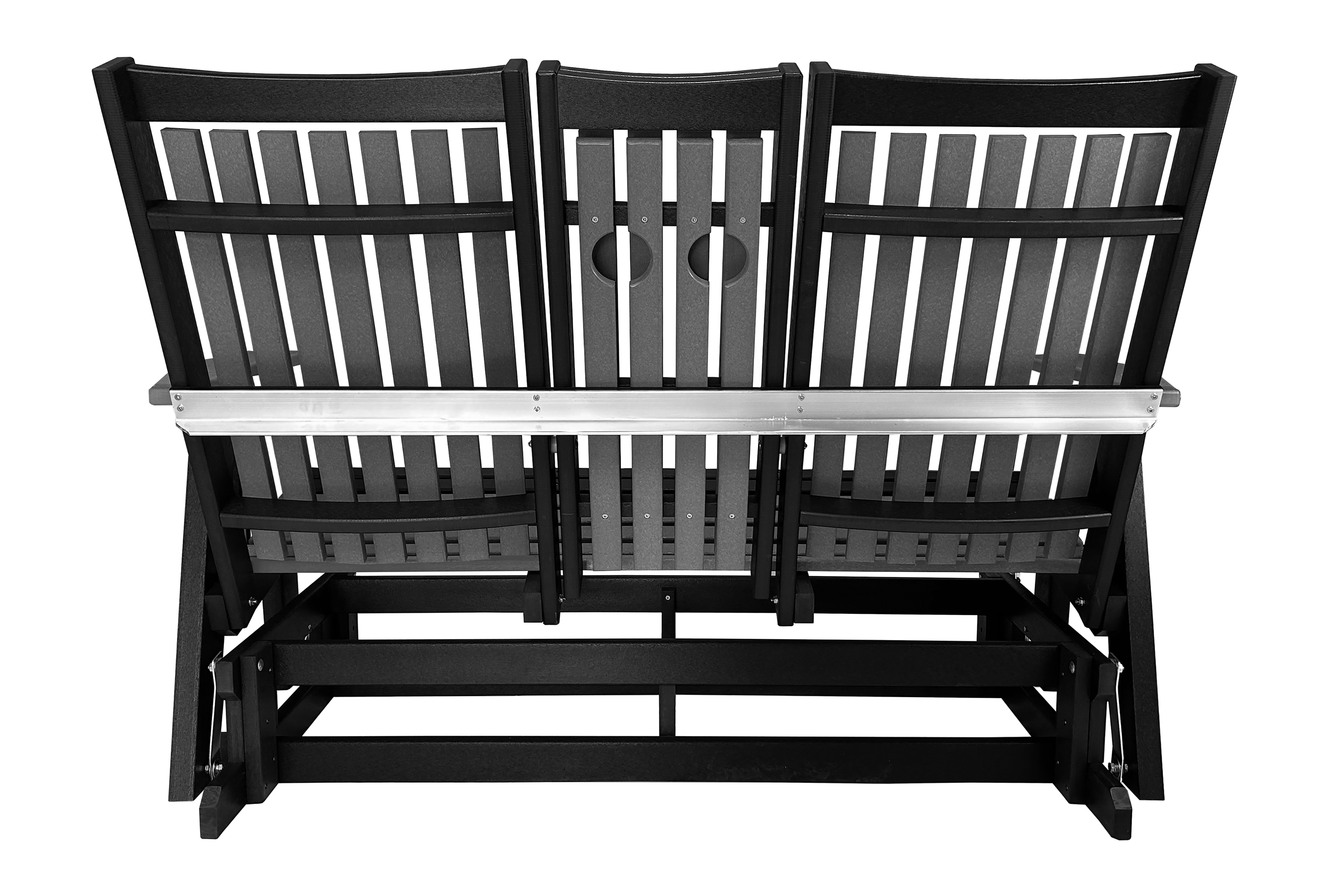DuraWeather Poly 5' Mission Glider Console w/2 Cupholders