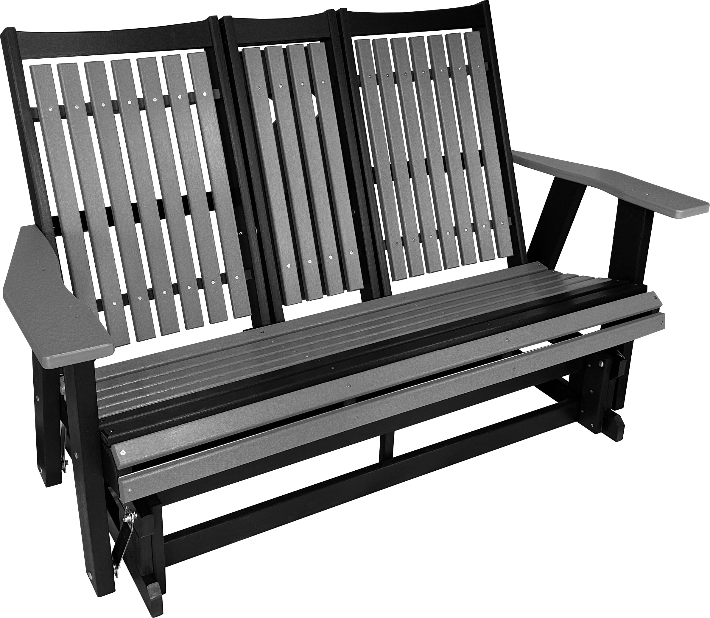 DuraWeather Poly 5' Mission Glider Console w/2 Cupholders