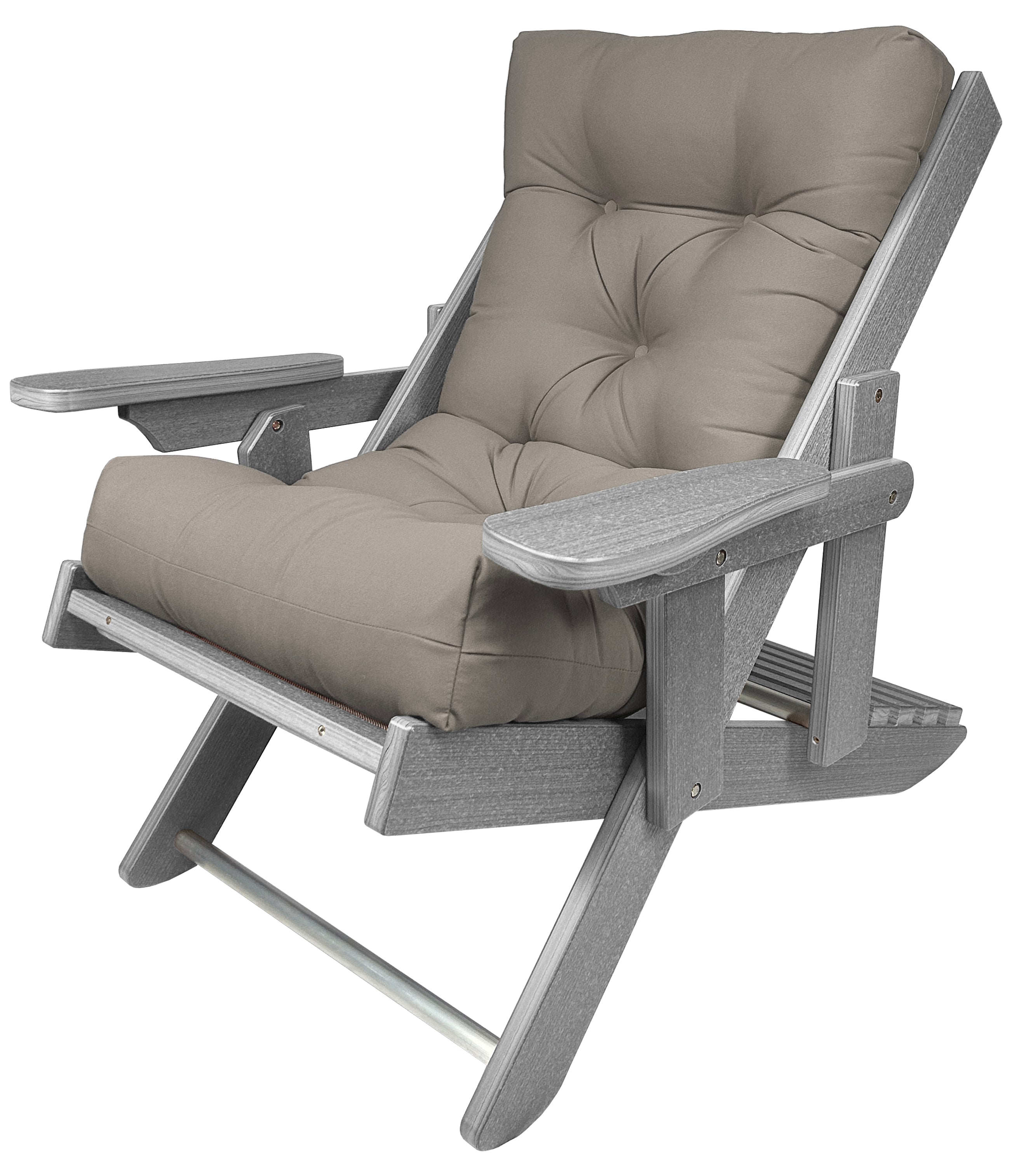 Original Cloud Comfort Folding & Reclining Chair (Wood Grain Texture)