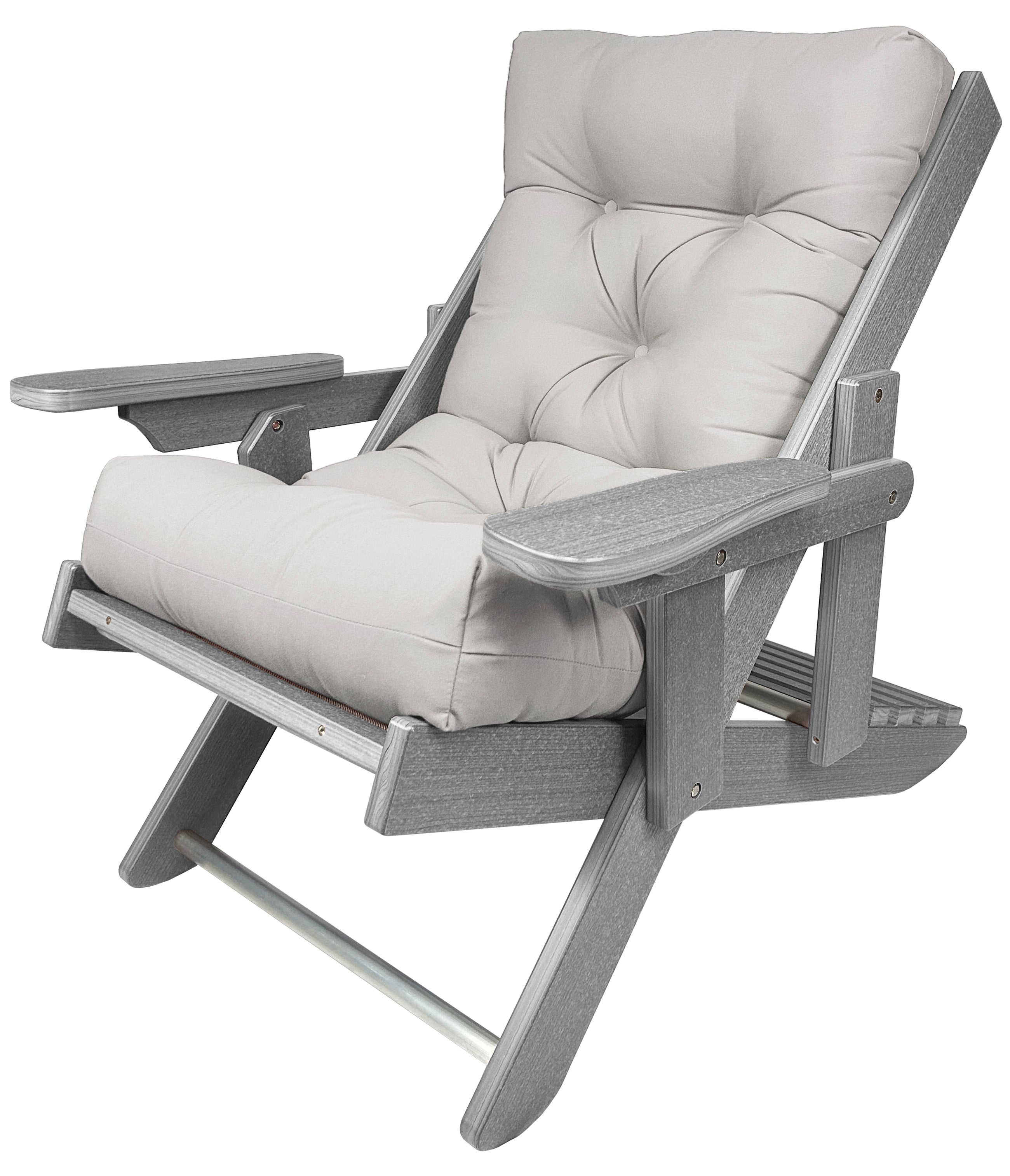 Original Cloud Comfort Folding & Reclining Chair (Wood Grain Texture)