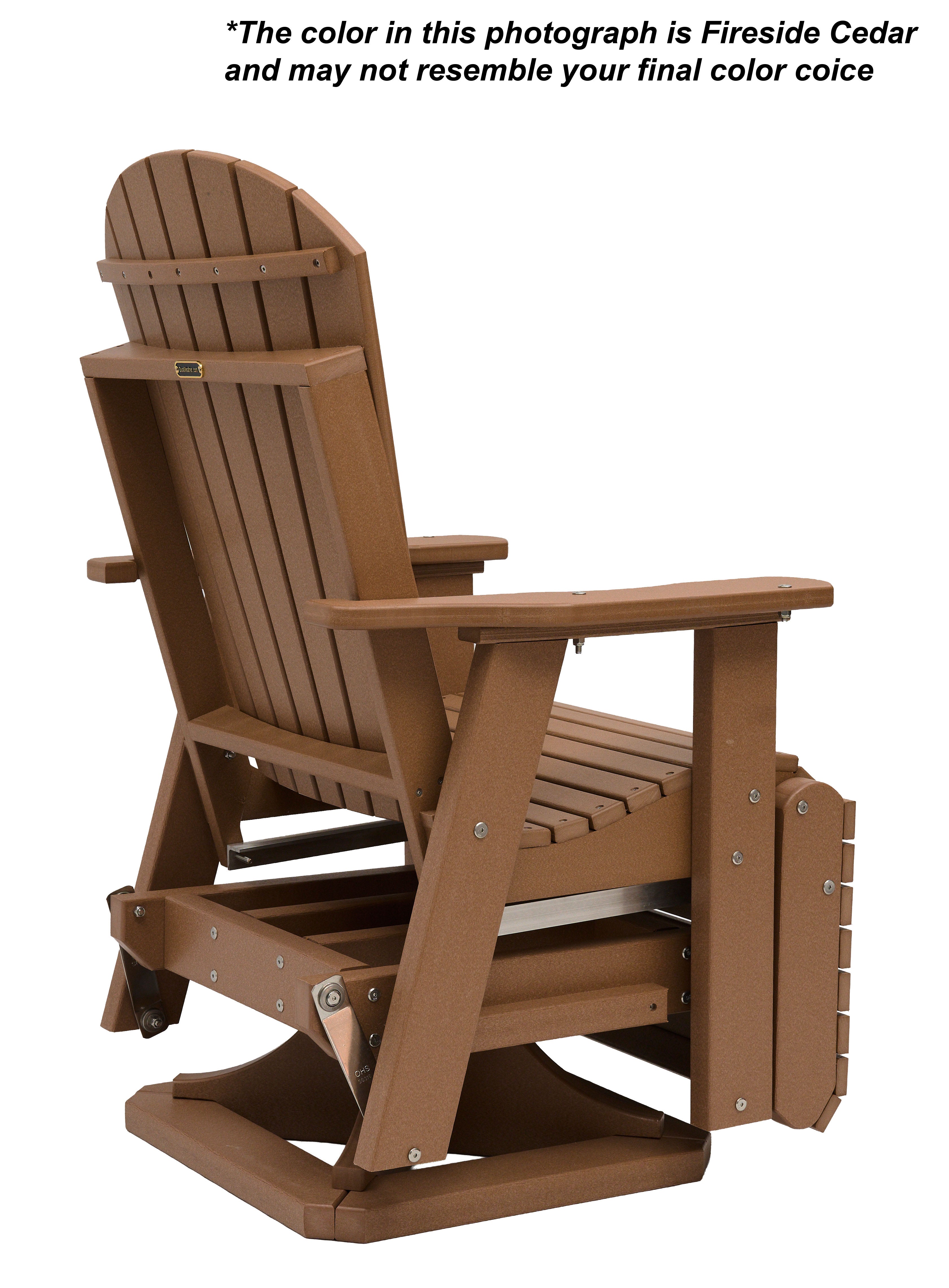Swivel And Reclining King Size Adirondack Chair