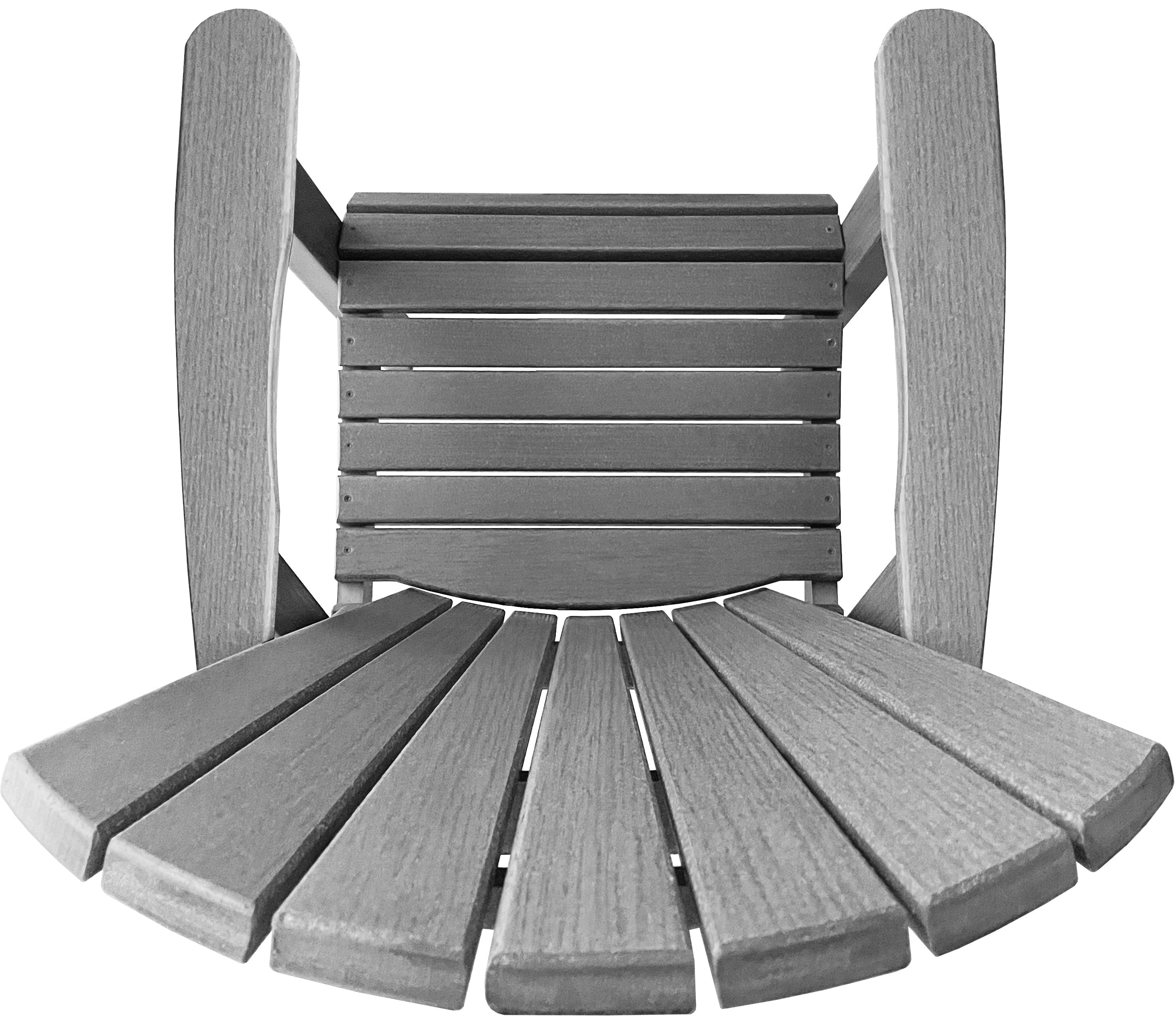 3-Piece Adirondack Bistro Dining Table Set