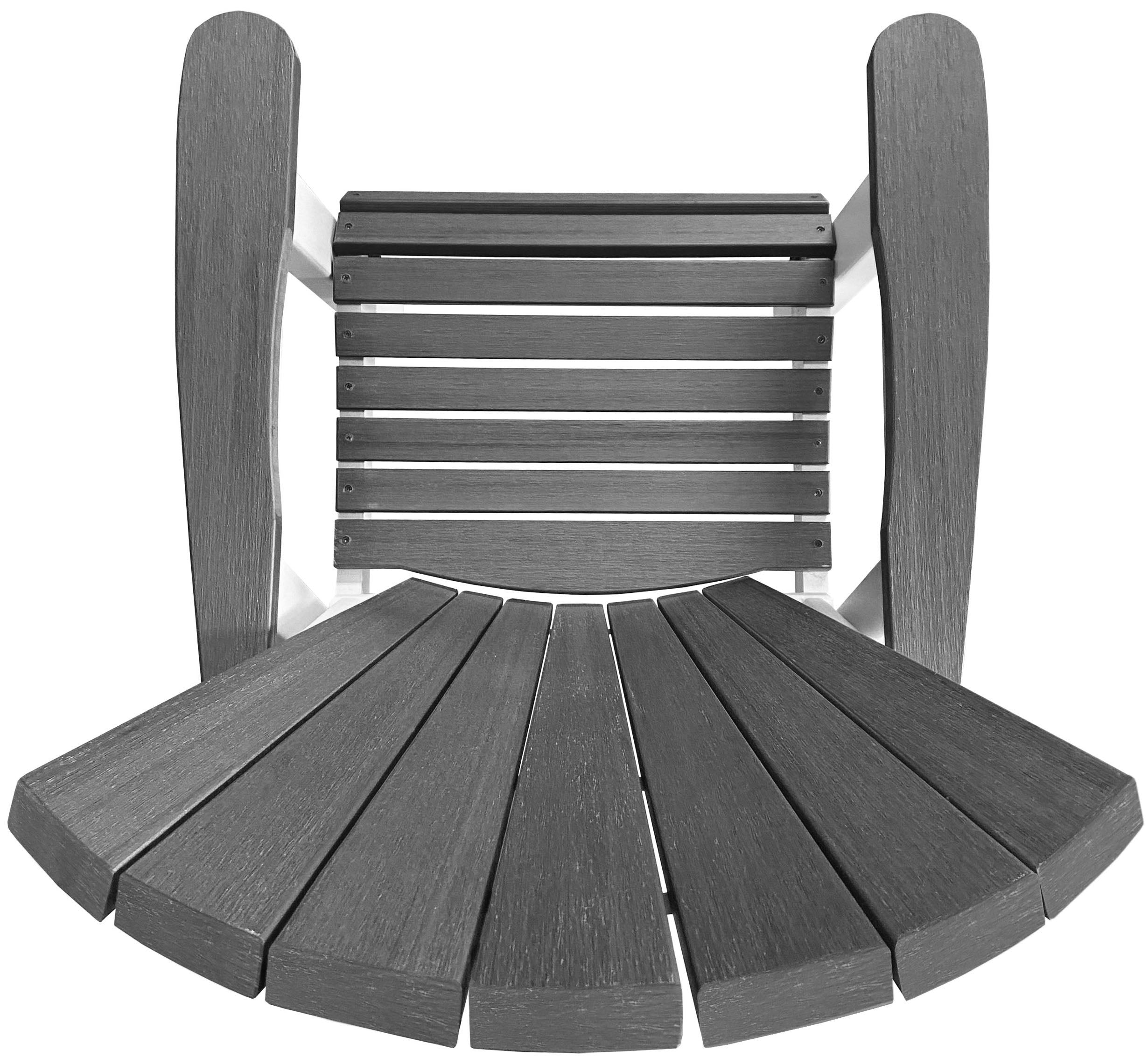 5-Piece Traditional Adirondack Counter Height Dining Table Set