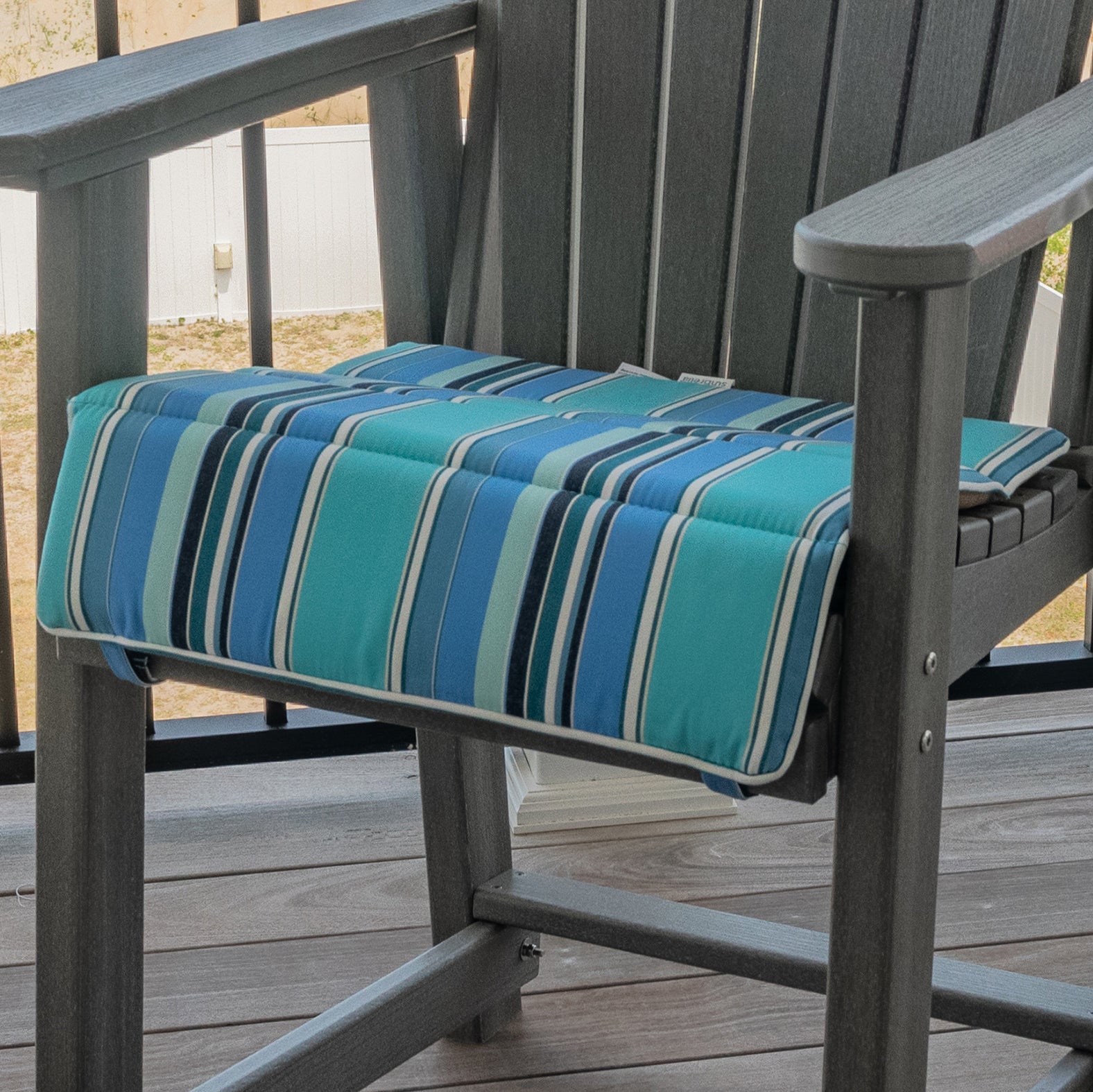 Folding And Stationary Adirondack Chair Seat Cushions Sunbrella