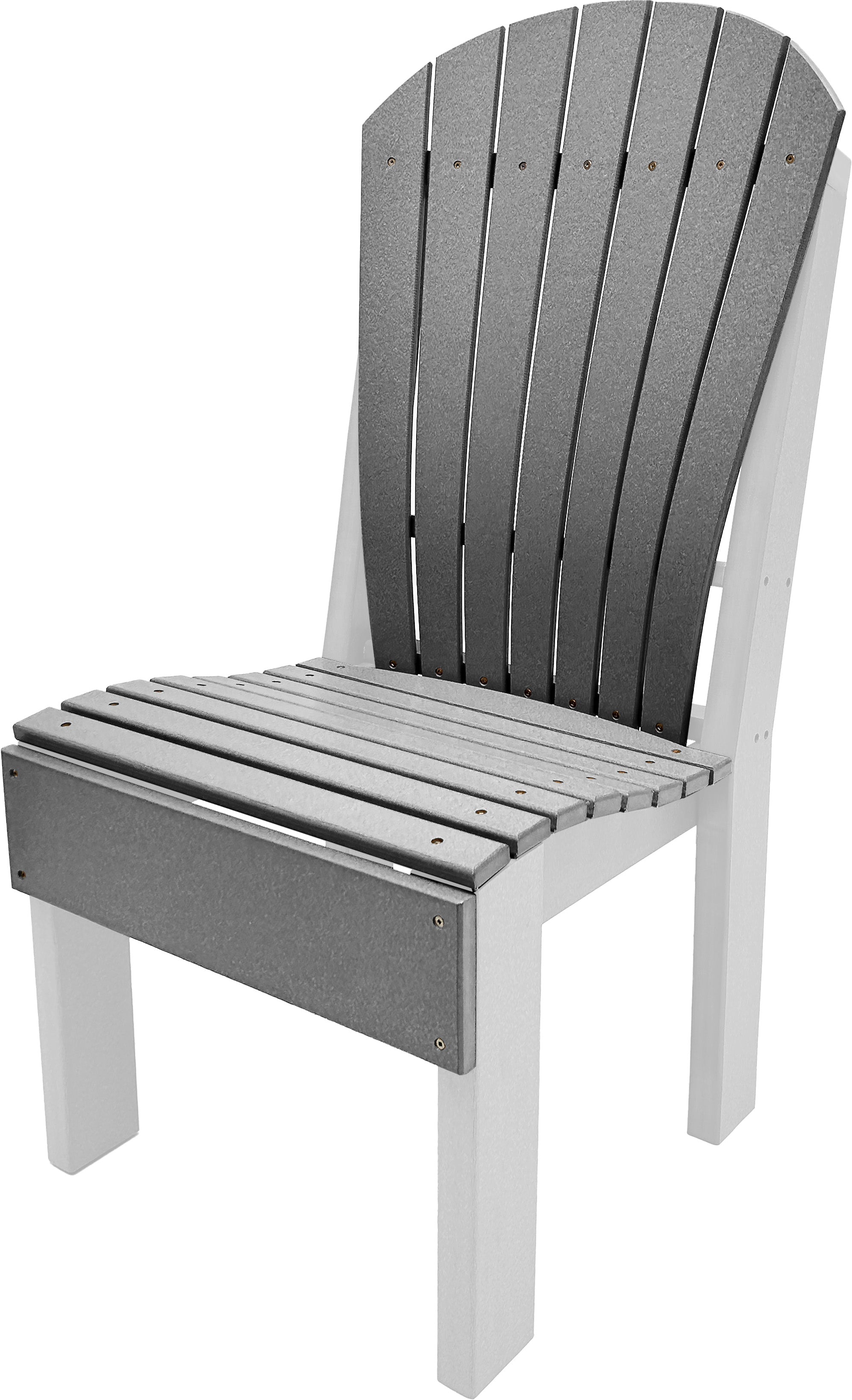 7-Piece Farmhouse Adirondack Dining Table Set With 2 Arm Chairs And 4 Side Chairs