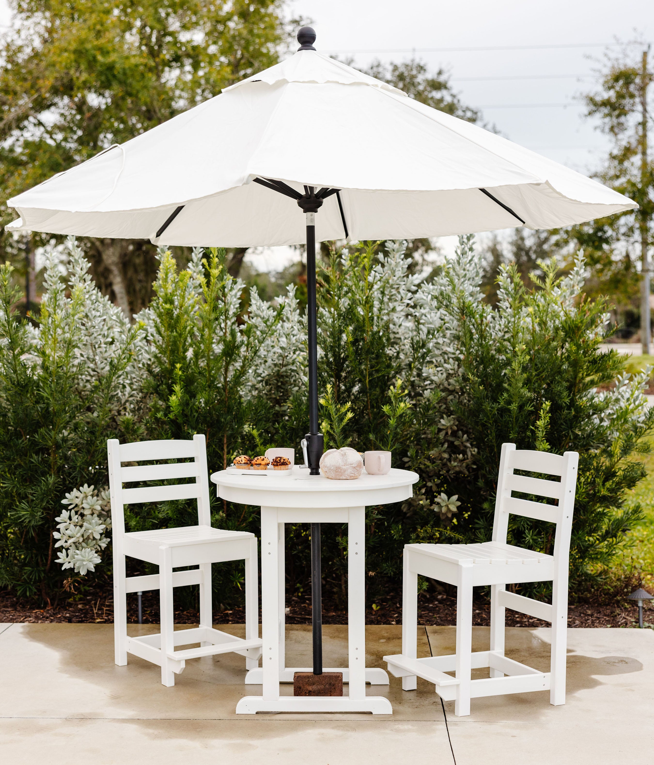 3-Piece Counter Bistro Set Armless - New