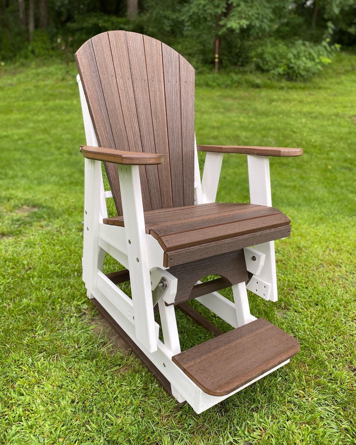 Adirondack Single Counter Height Glider