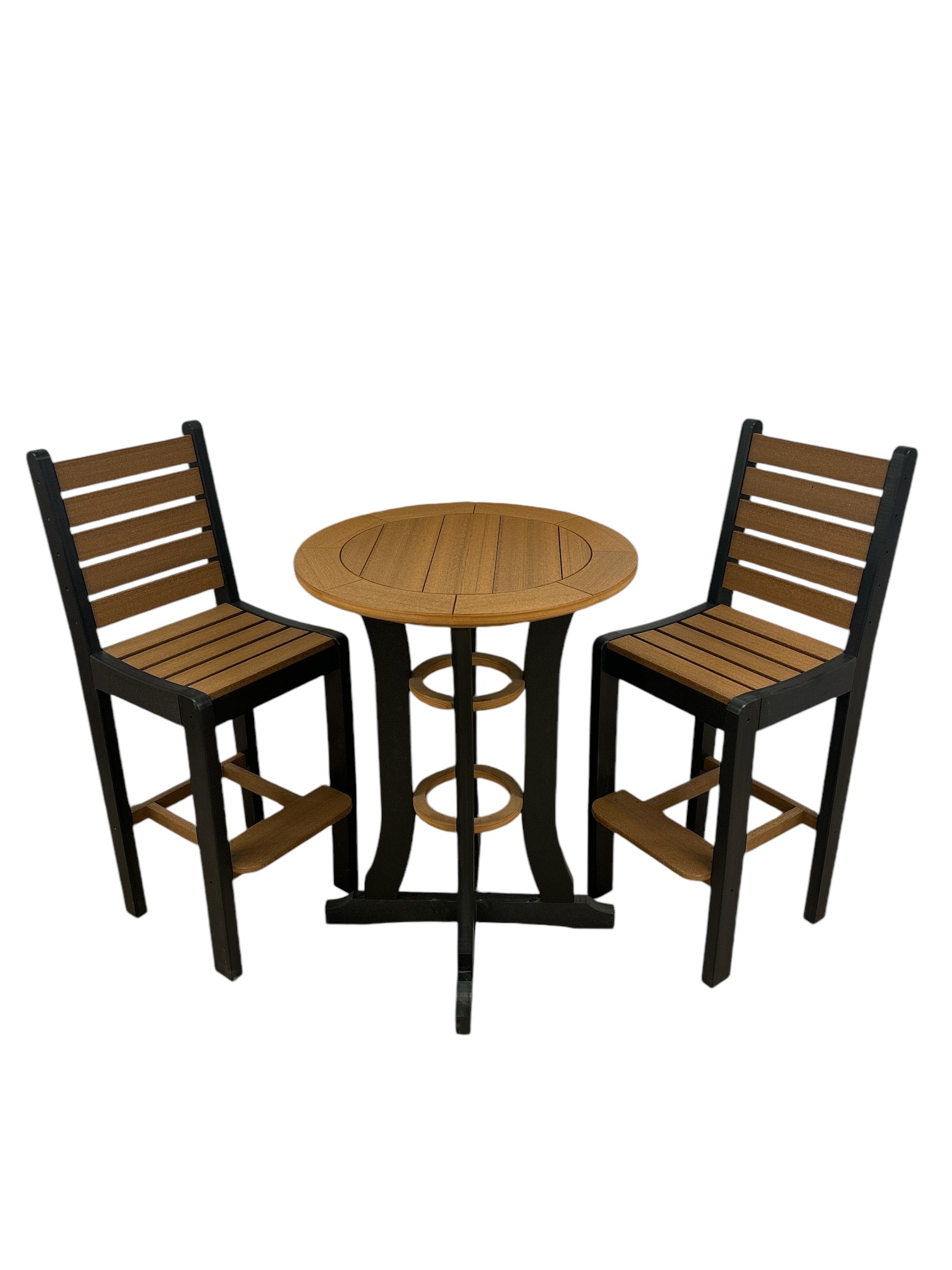 outdoor counter bistro set polywood