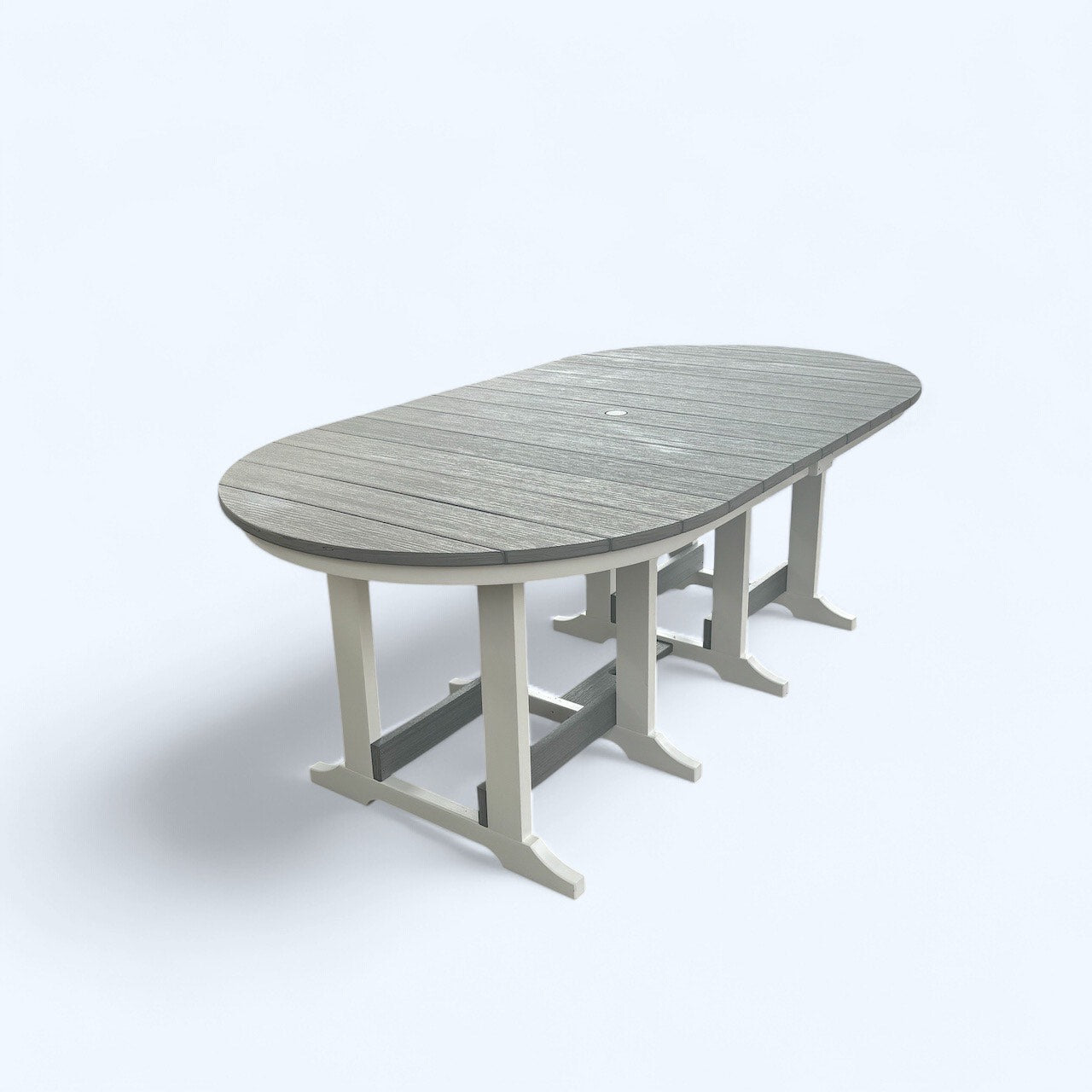 DURAWEATHER POLY® 9-Piece Plantation Oval Dining Table Set