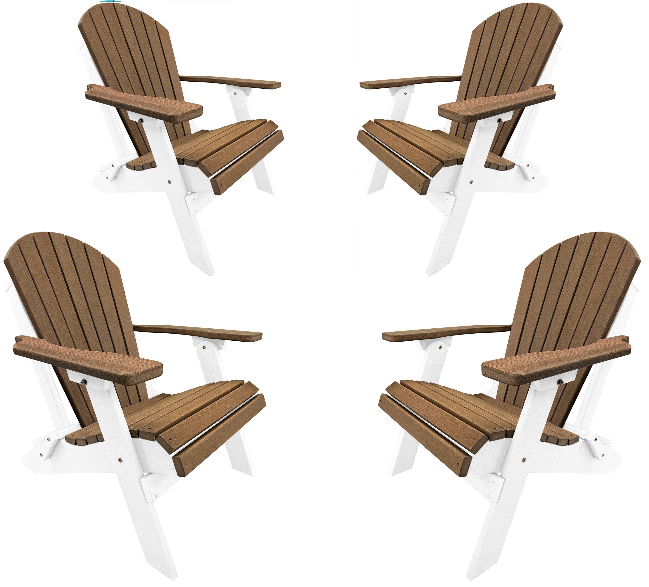 Duraweather poly classic king deals size folding adirondack chair