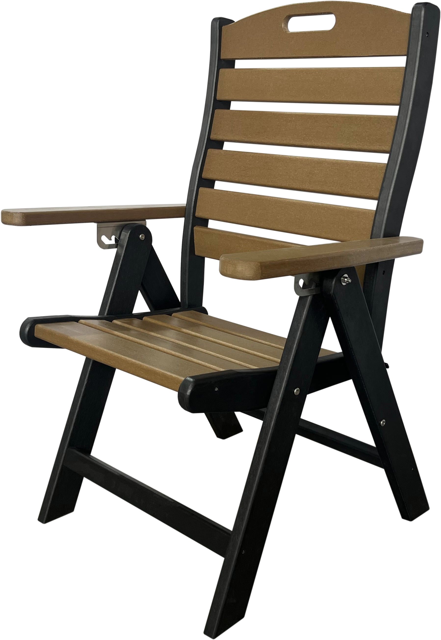 5-Piece Savannah Dining Table Set With Folding & Reclining Chairs