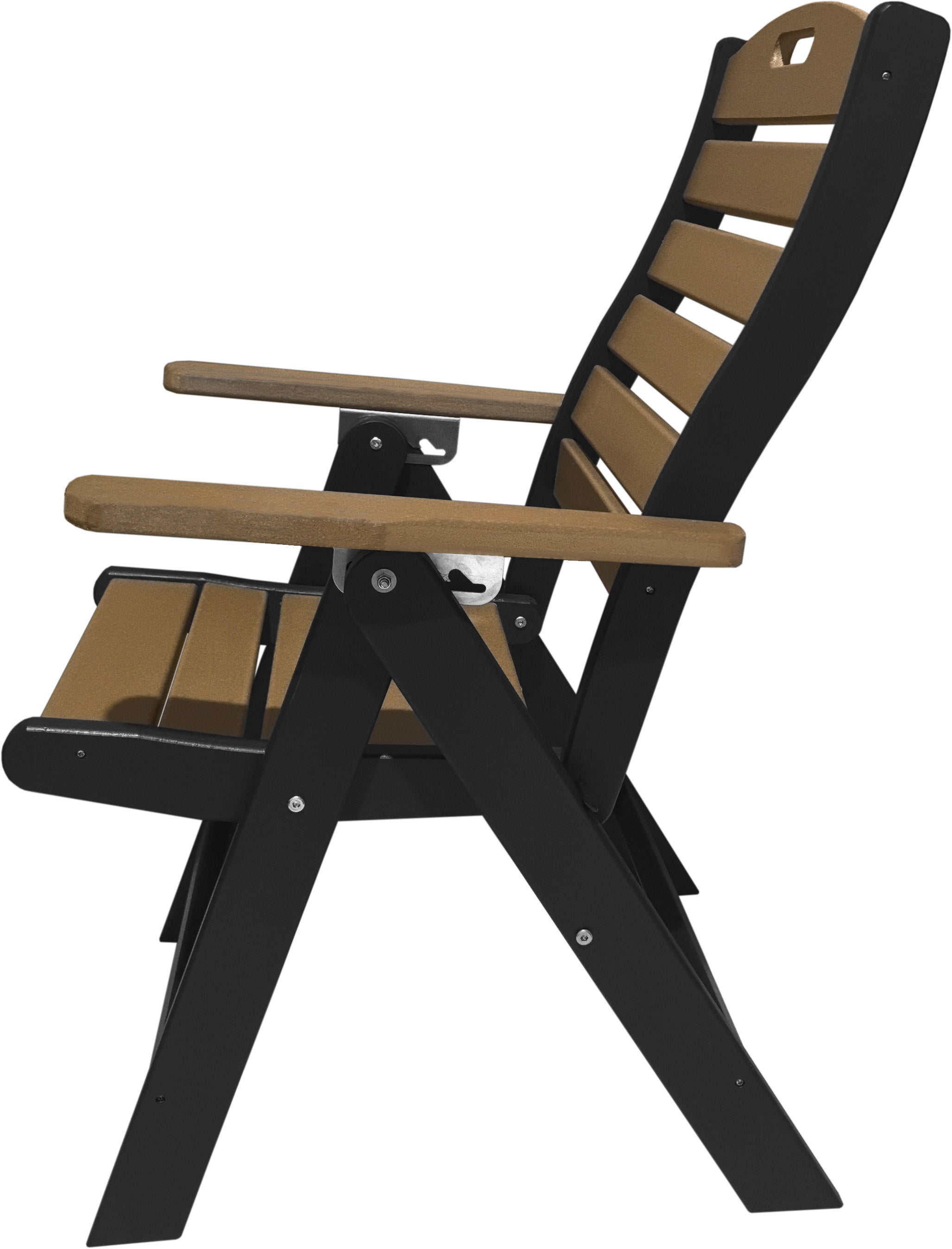 5-Piece Savannah Dining Table Set With Folding & Reclining Chairs