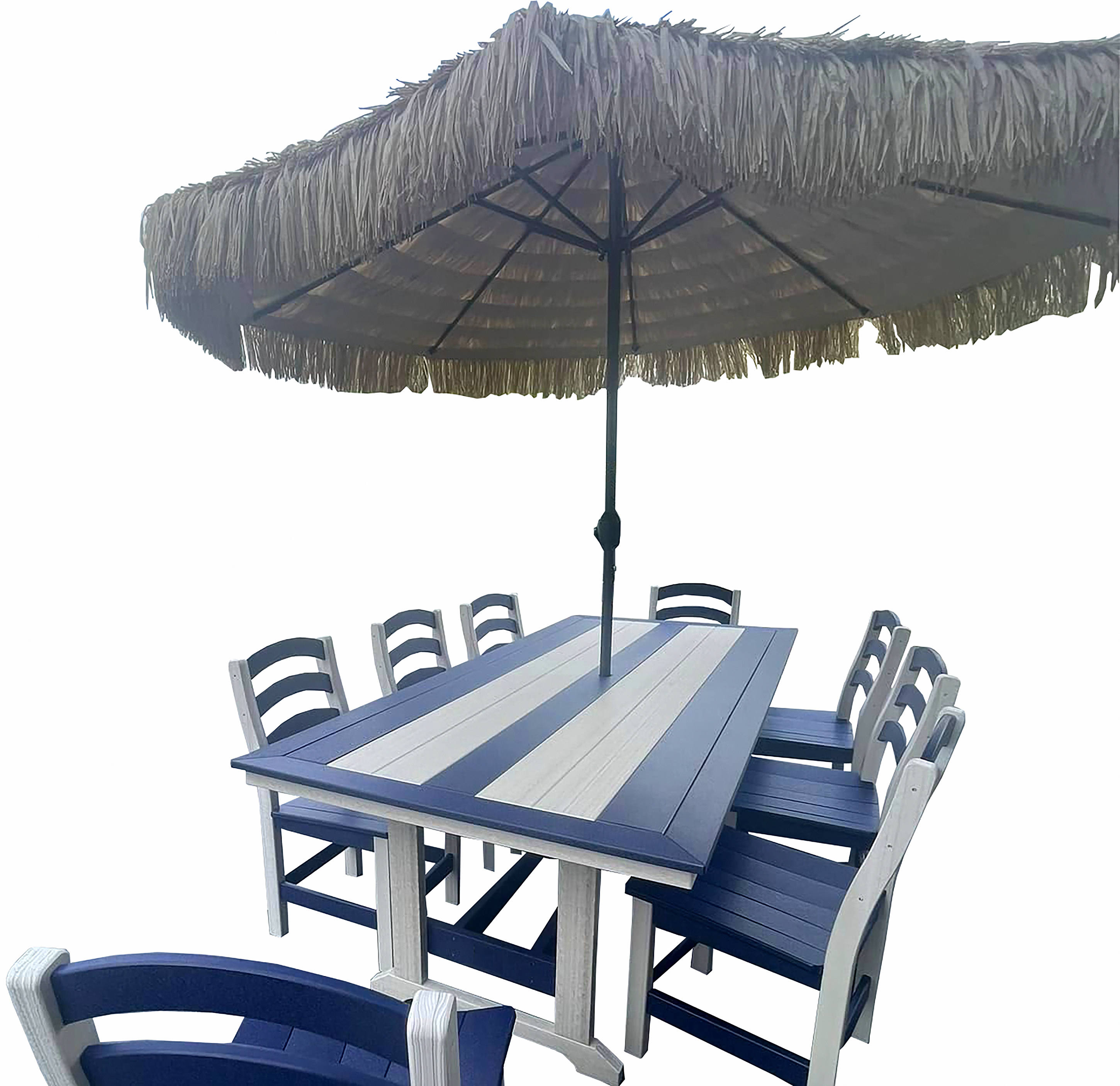 DURAWEATHER POLY® 9-Piece Gardenia Dining Set